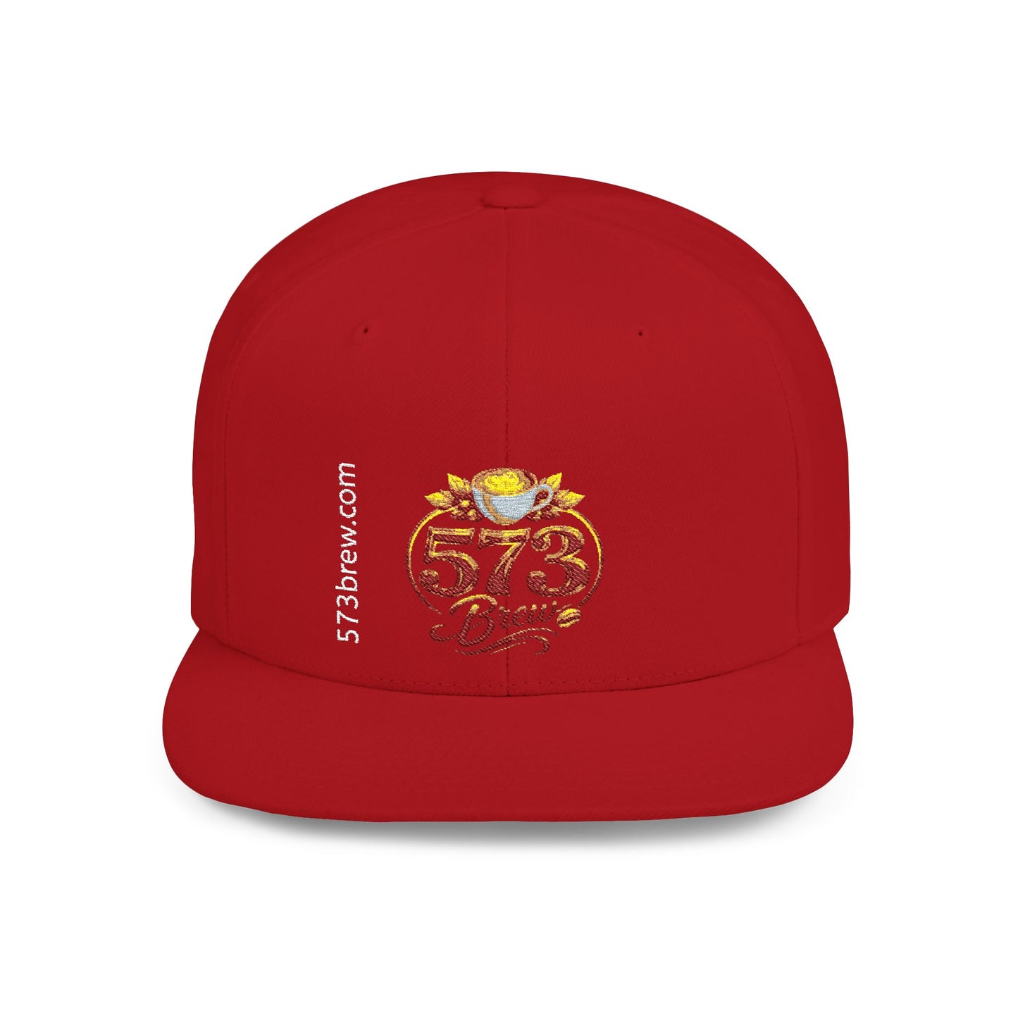Snapback Hat – 573 Casino Logo Flat Bill Cap
