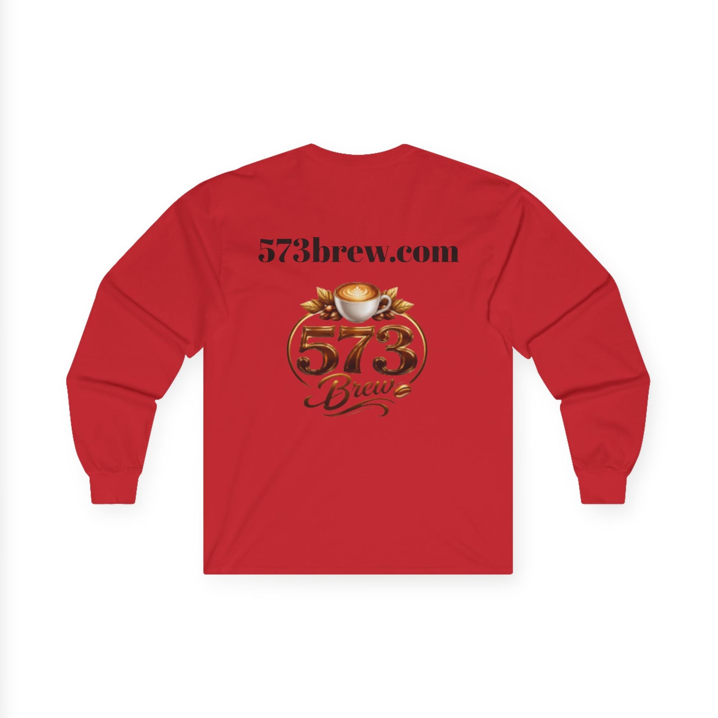 573 Brew Coffee Long Sleeve Tee — “Fresh Roasted Coffee Delivered to Your Door”