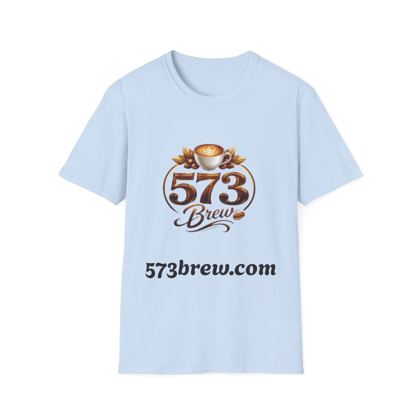573 Brew Coffee T-Shirt — Logo Tee for Coffee Lovers