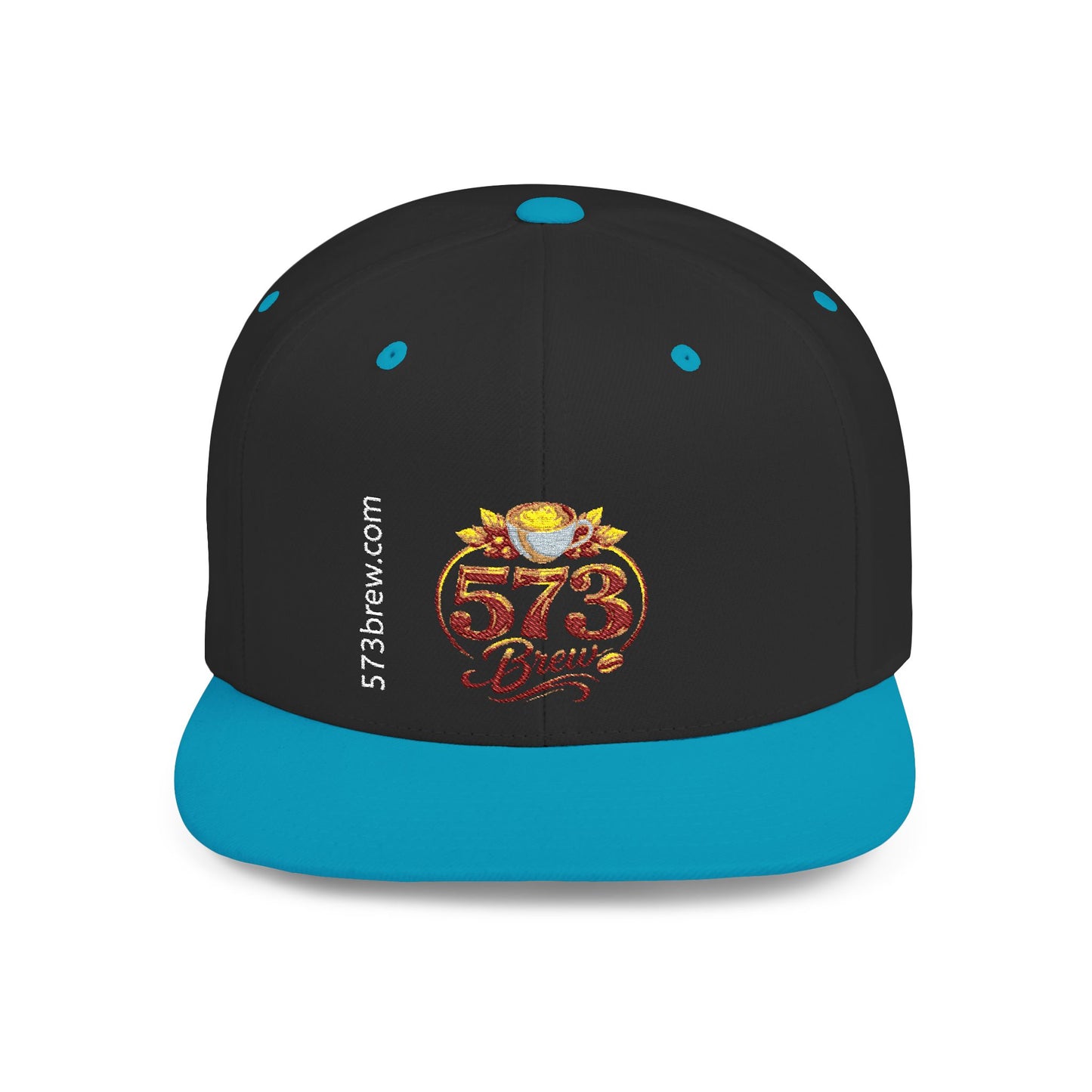 Snapback Hat – 573 Casino Logo Flat Bill Cap