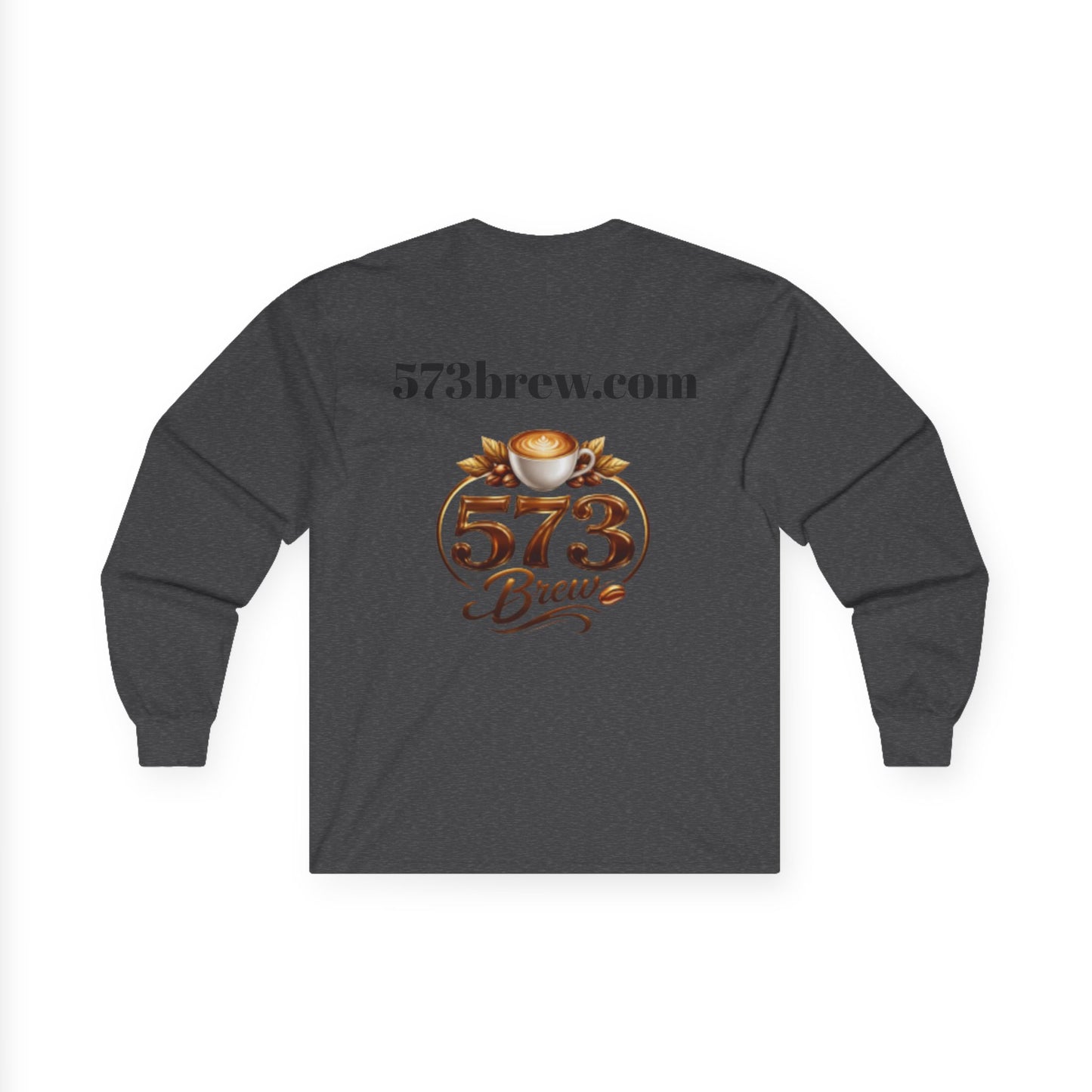 573 Brew Coffee Long Sleeve Tee — “Fresh Roasted Coffee Delivered to Your Door”
