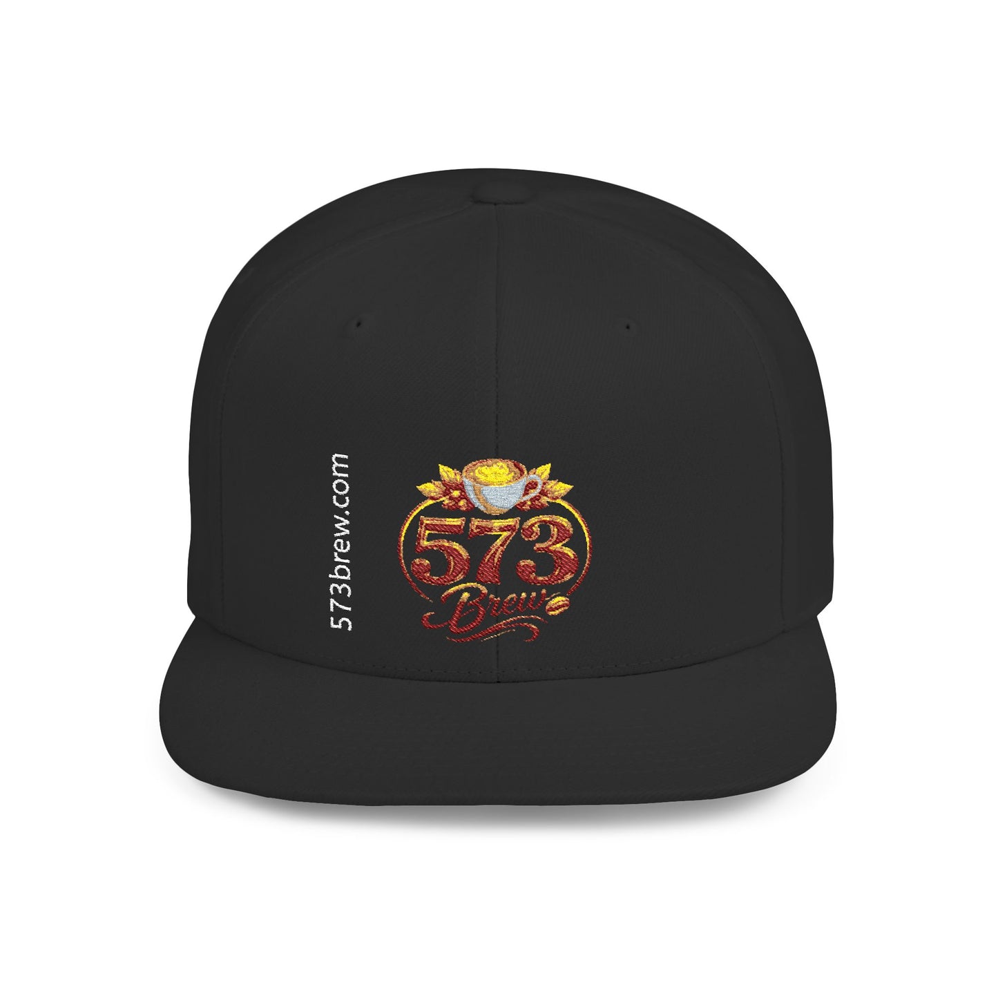 Snapback Hat – 573 Casino Logo Flat Bill Cap