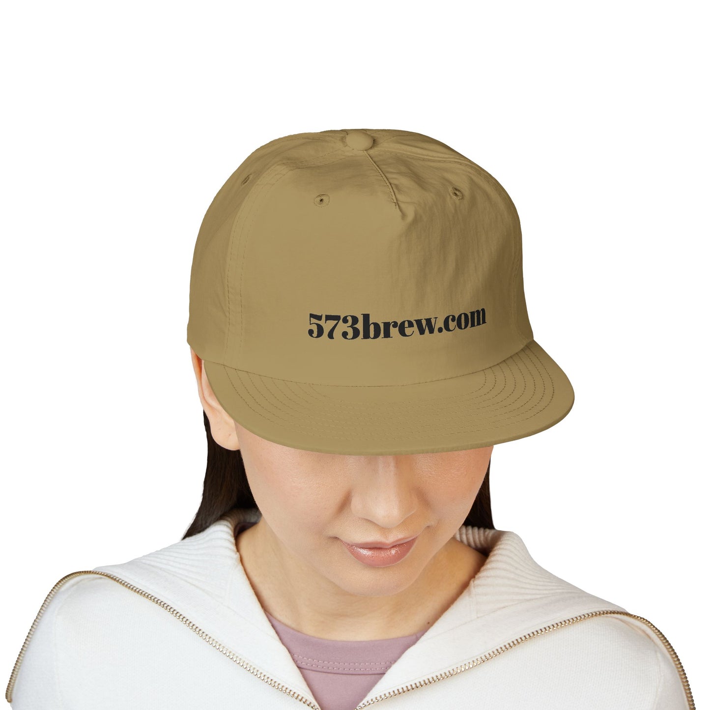 573brew.com Surf Cap – Minimalist Beach Hat for Surfers & Coastal Fans