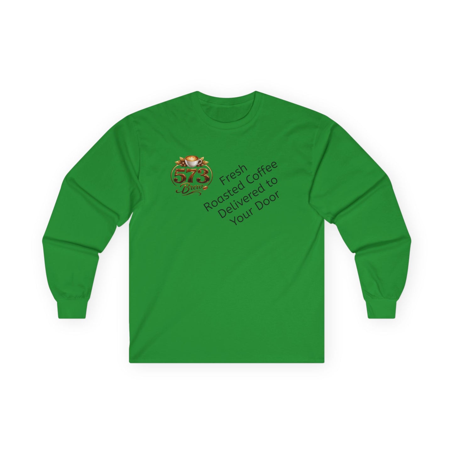 573 Brew Coffee Long Sleeve Tee — “Fresh Roasted Coffee Delivered to Your Door”