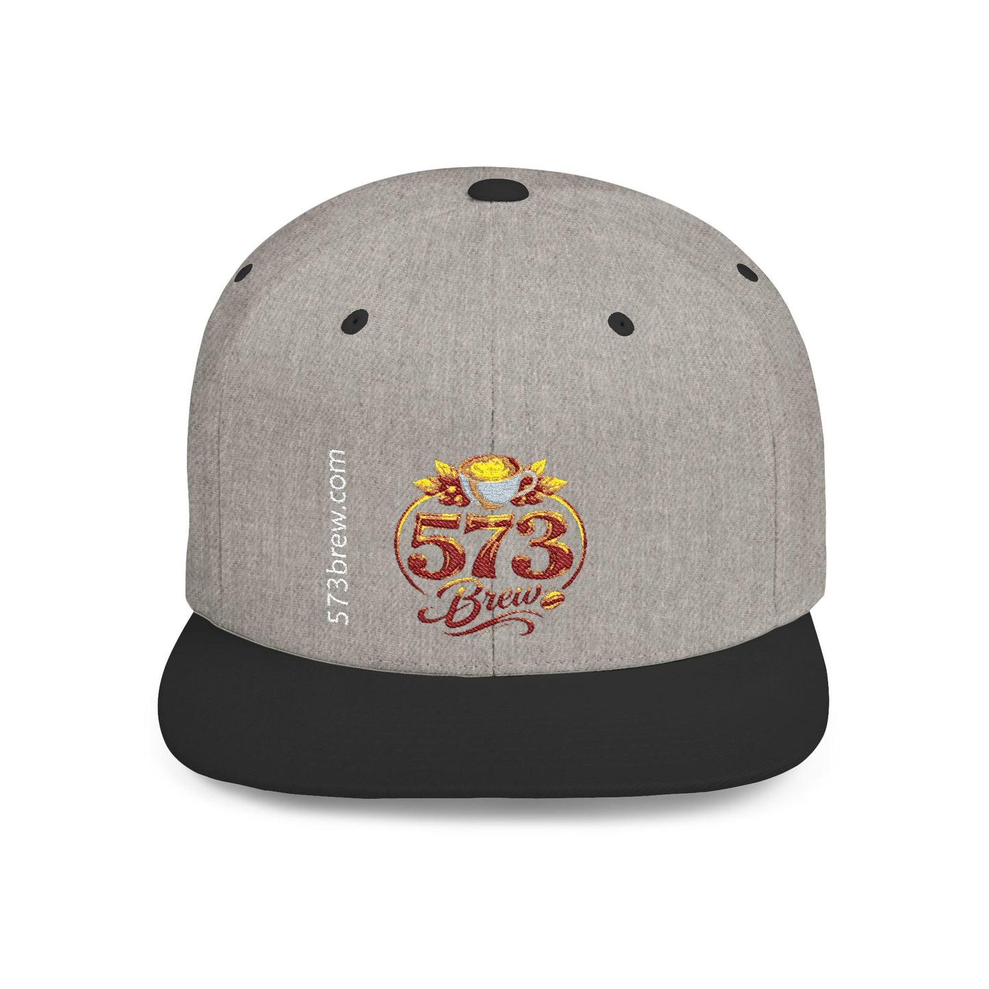 Snapback Hat – 573 Casino Logo Flat Bill Cap