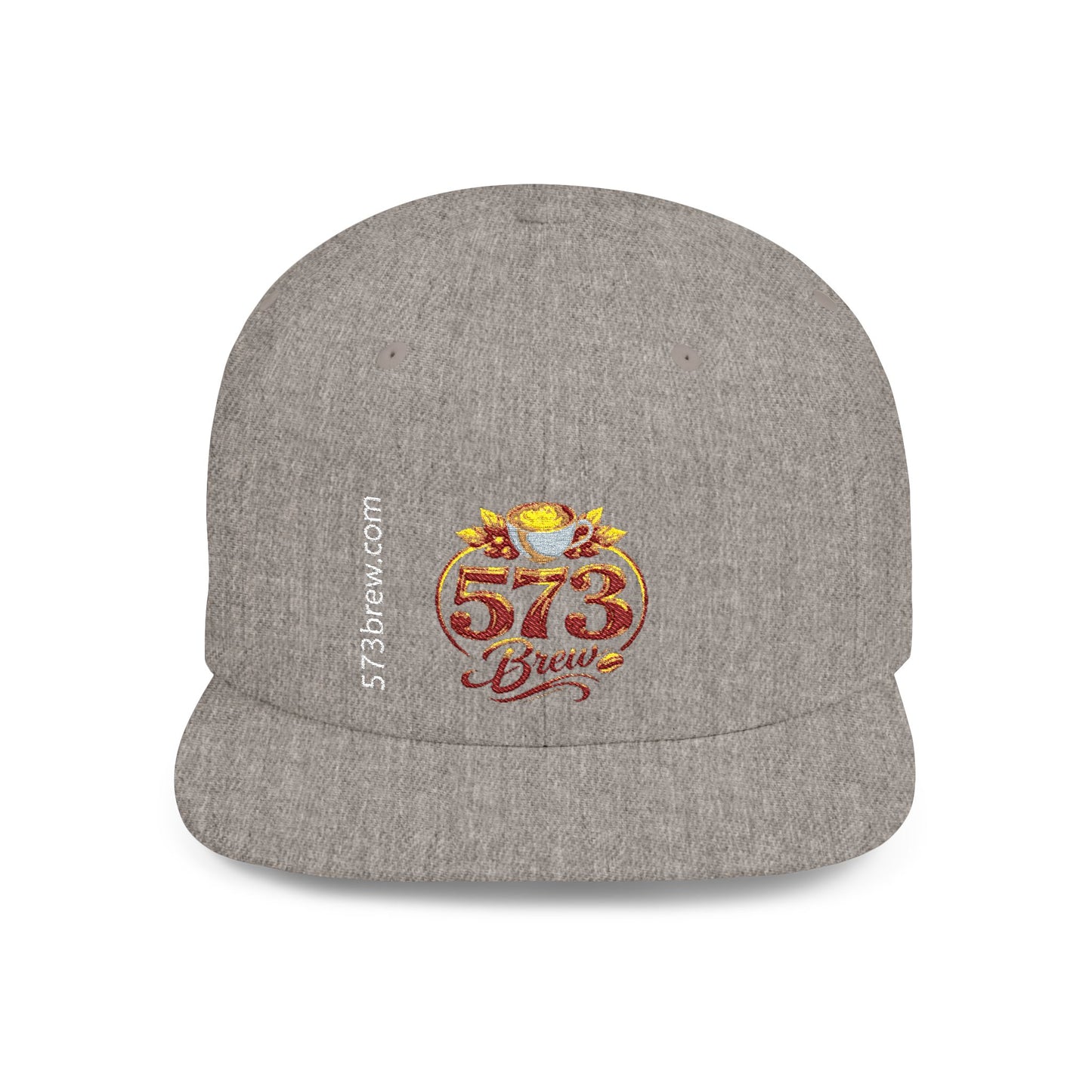 Snapback Hat – 573 Casino Logo Flat Bill Cap