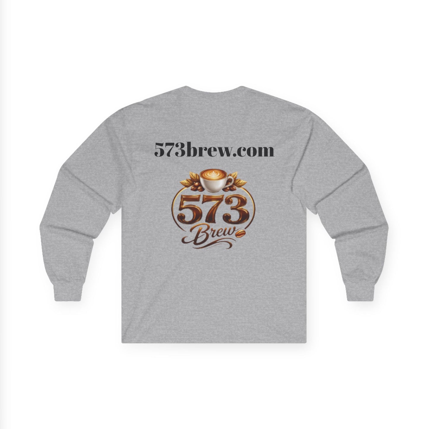 573 Brew Coffee Long Sleeve Tee — “Fresh Roasted Coffee Delivered to Your Door”