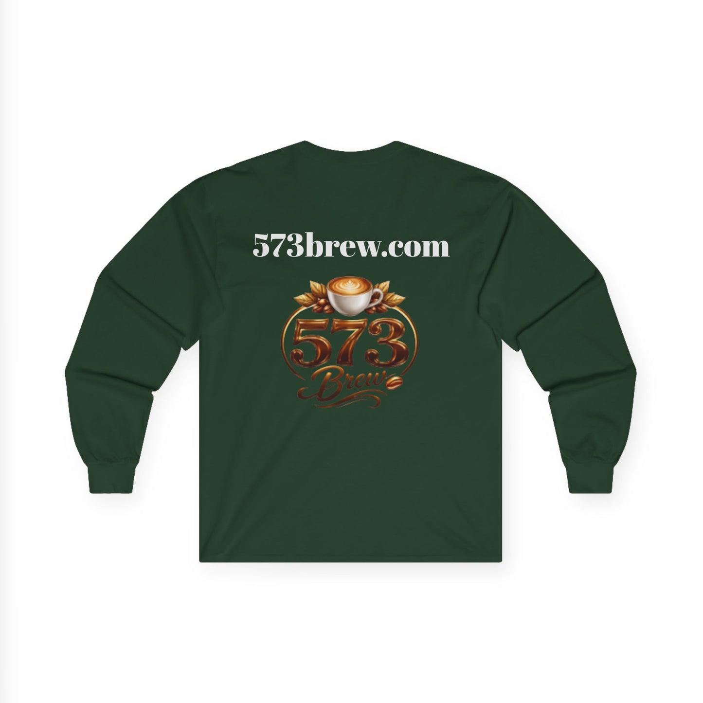 573 Brew Coffee Long Sleeve Tee — “Fresh Roasted Coffee Delivered to Your Door”