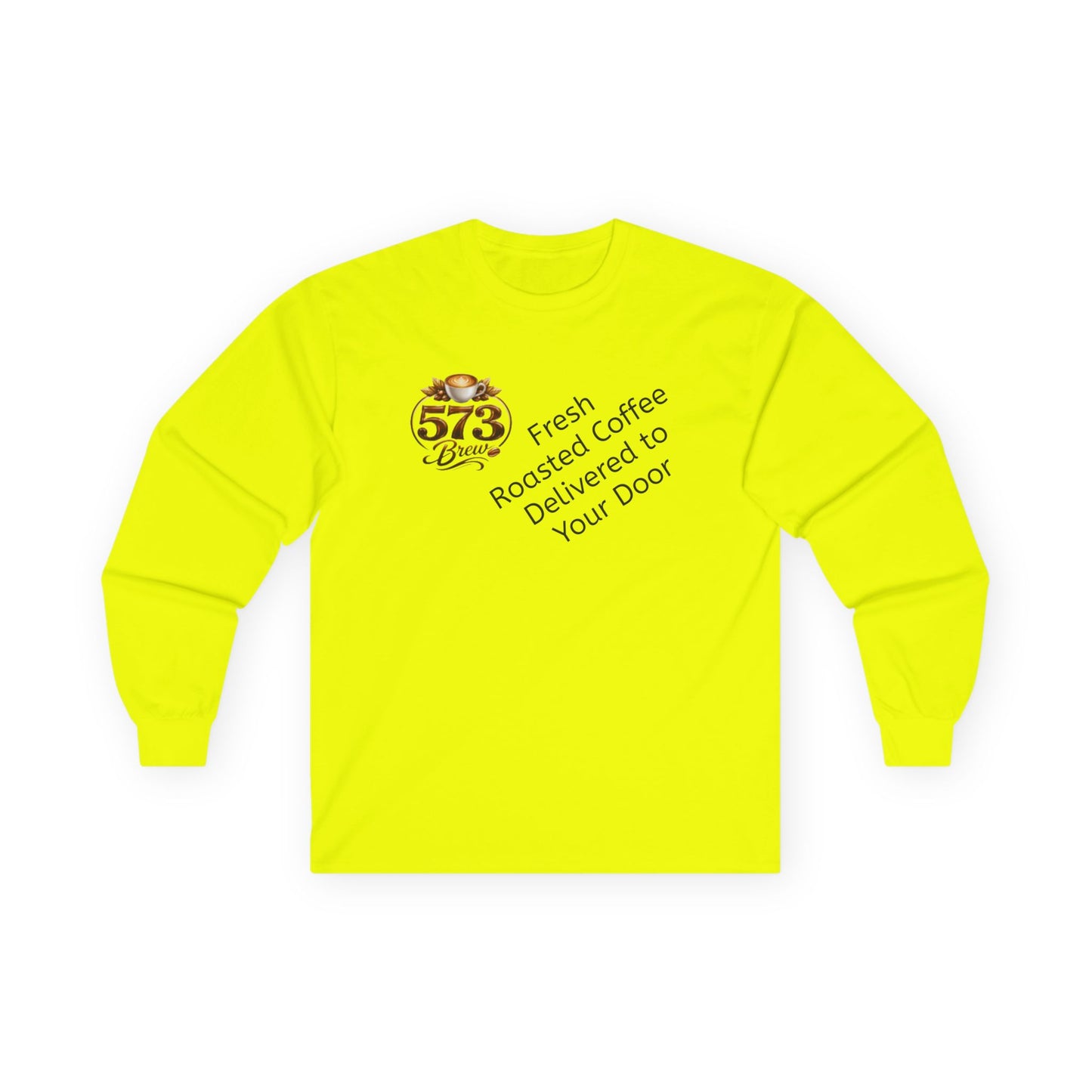573 Brew Coffee Long Sleeve Tee — “Fresh Roasted Coffee Delivered to Your Door”
