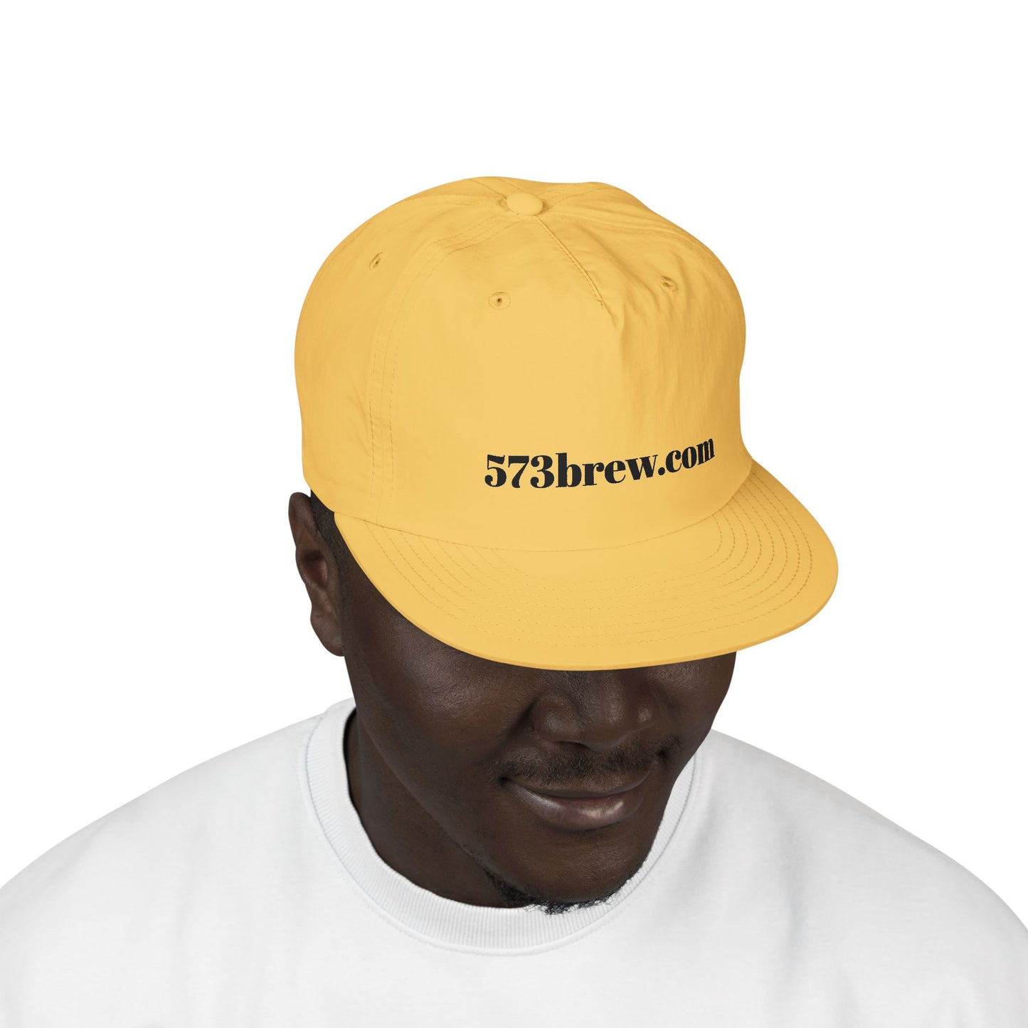 573brew.com Surf Cap – Minimalist Beach Hat for Surfers & Coastal Fans