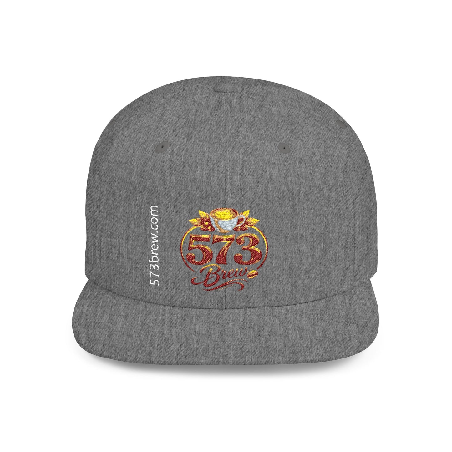 Snapback Hat – 573 Casino Logo Flat Bill Cap
