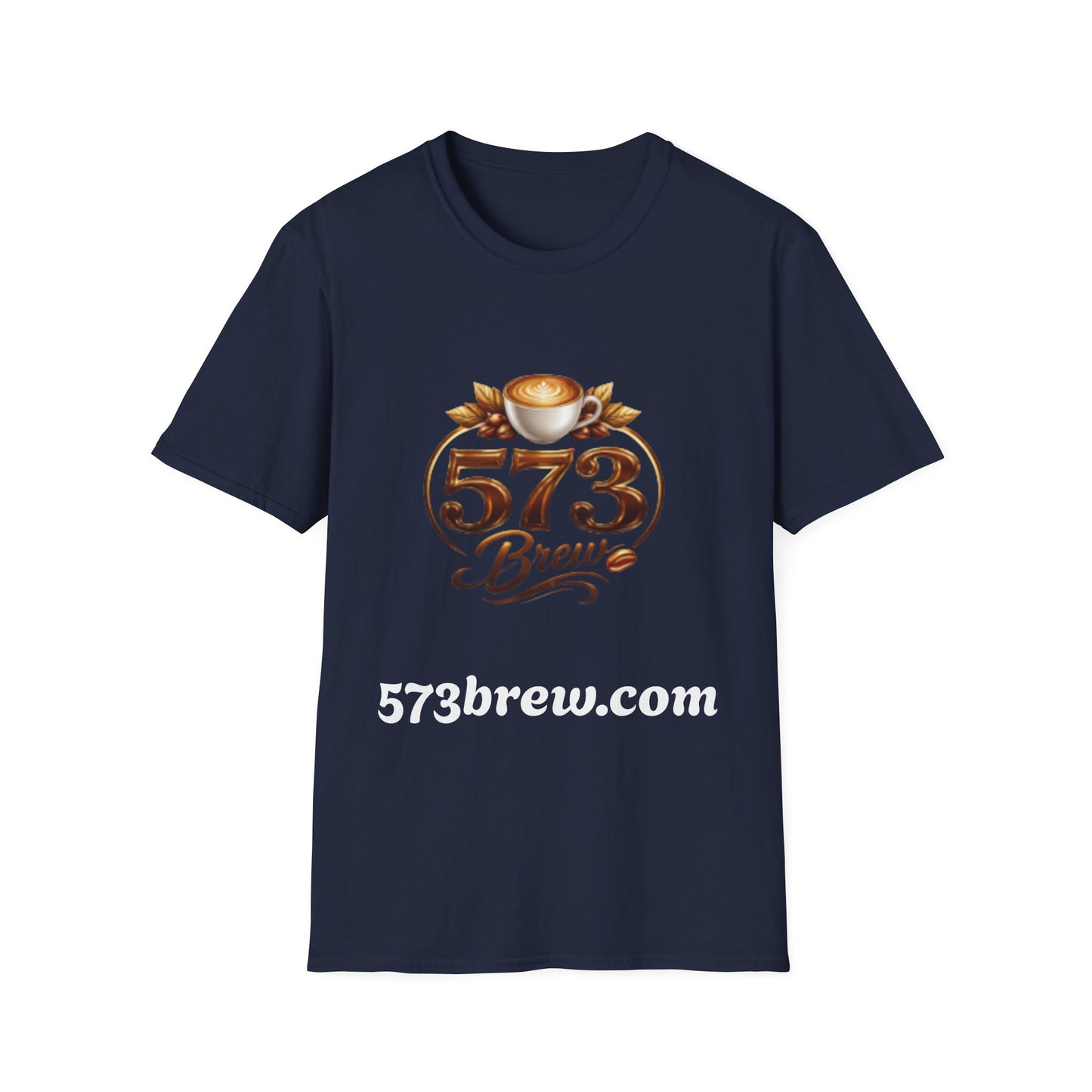 573 Brew Coffee T-Shirt — Logo Tee for Coffee Lovers