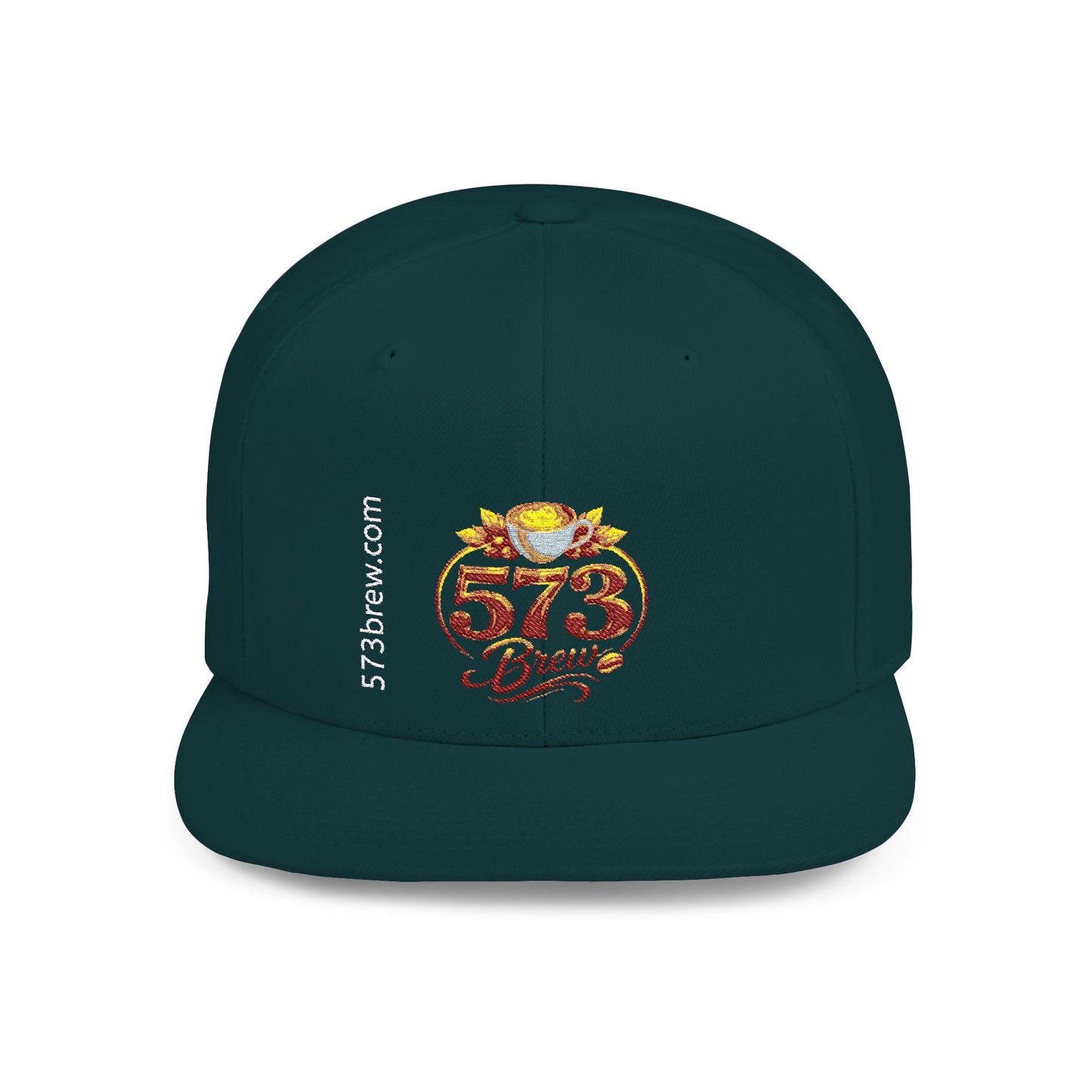 Snapback Hat – 573 Casino Logo Flat Bill Cap
