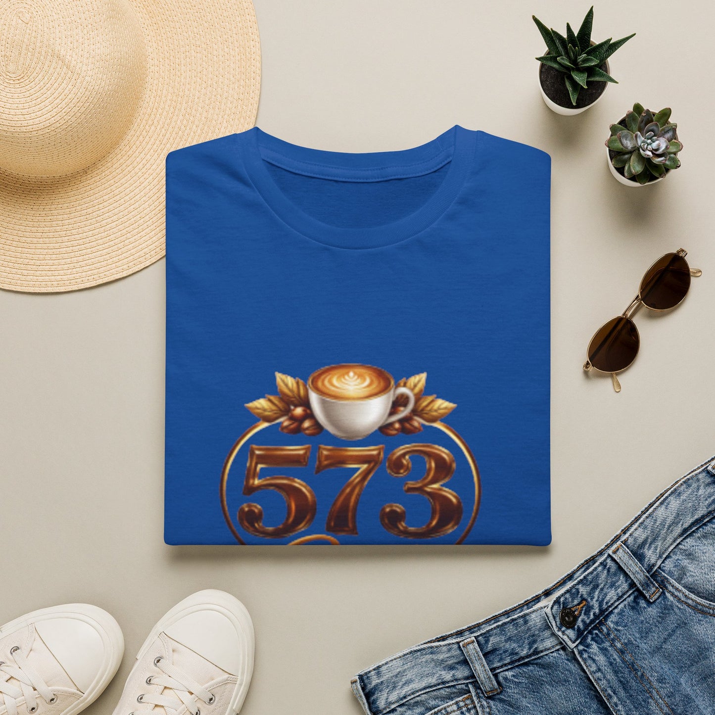 573 Brew Coffee T-Shirt — Logo Tee for Coffee Lovers