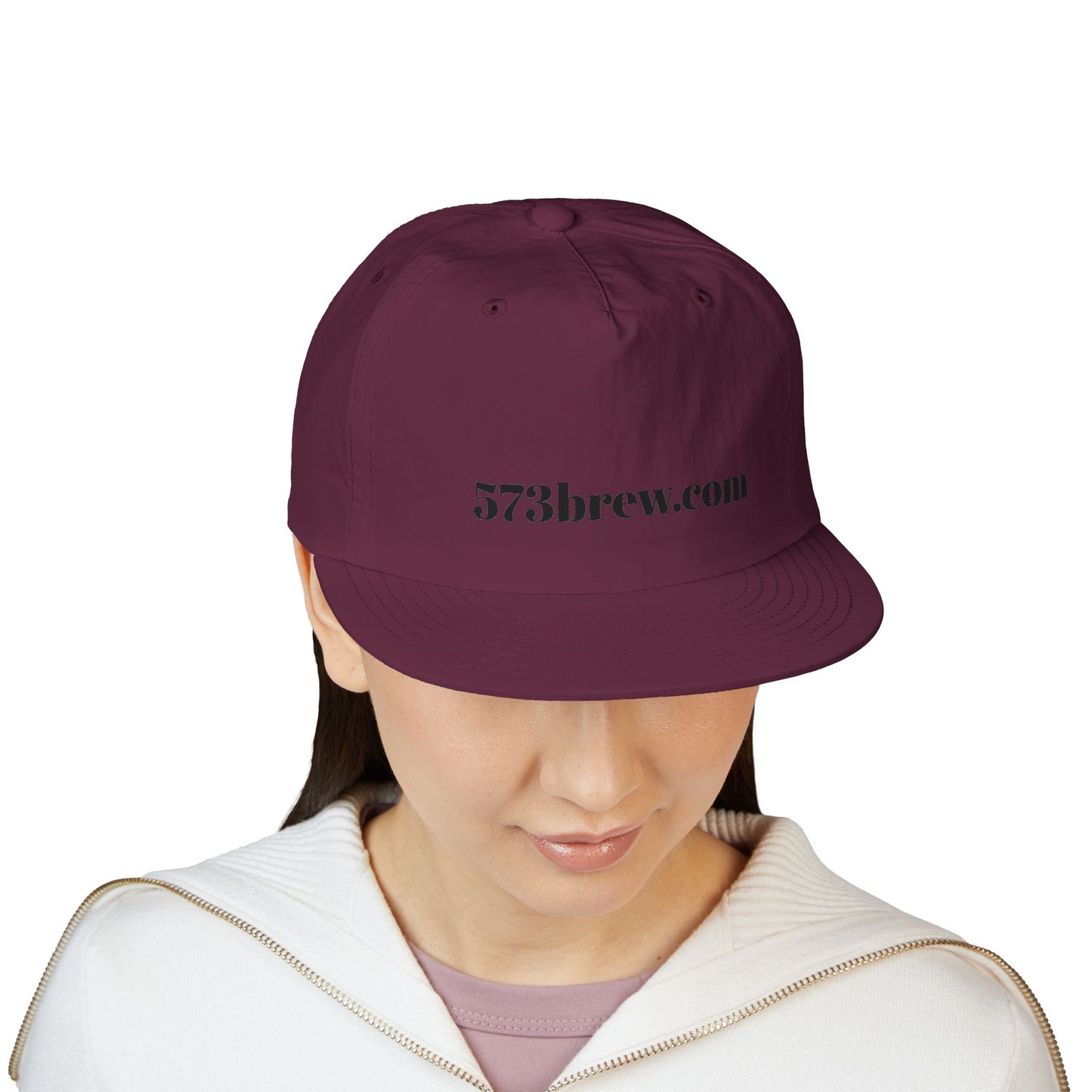 573brew.com Surf Cap – Minimalist Beach Hat for Surfers & Coastal Fans