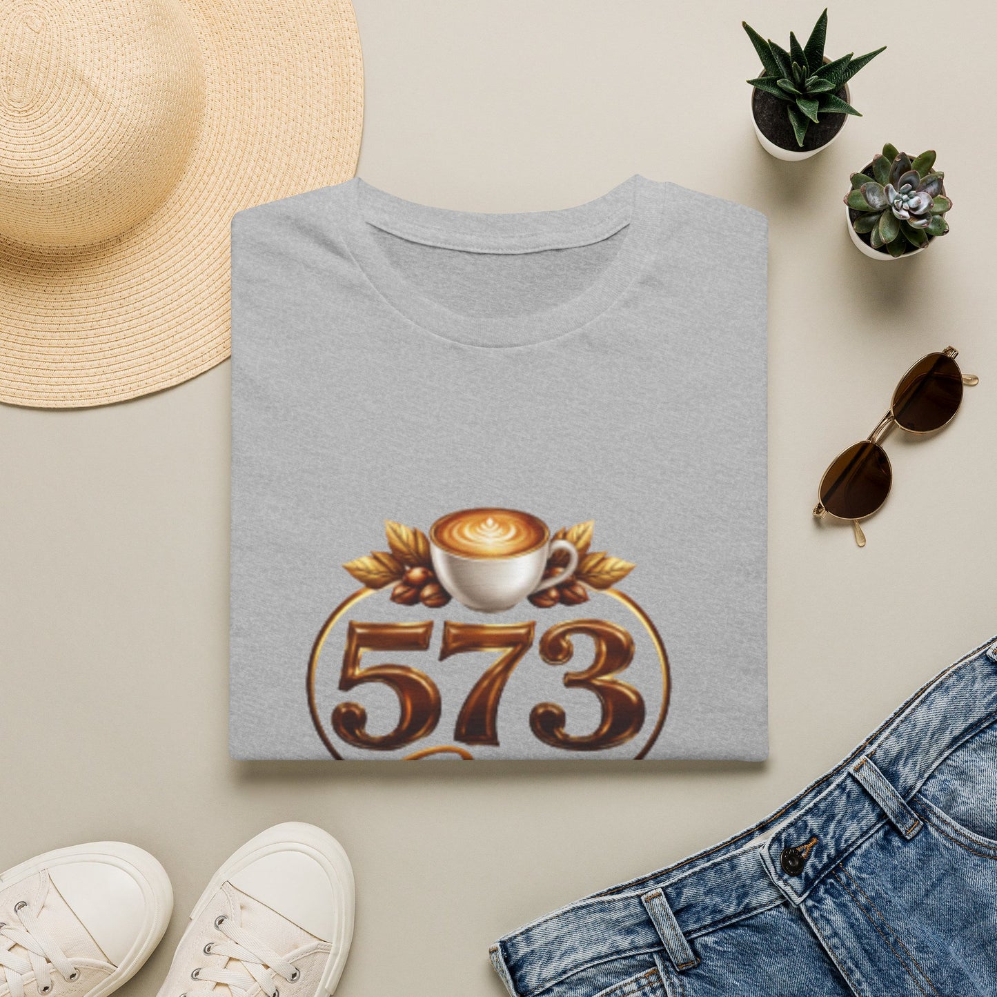 573 Brew Coffee T-Shirt — Logo Tee for Coffee Lovers