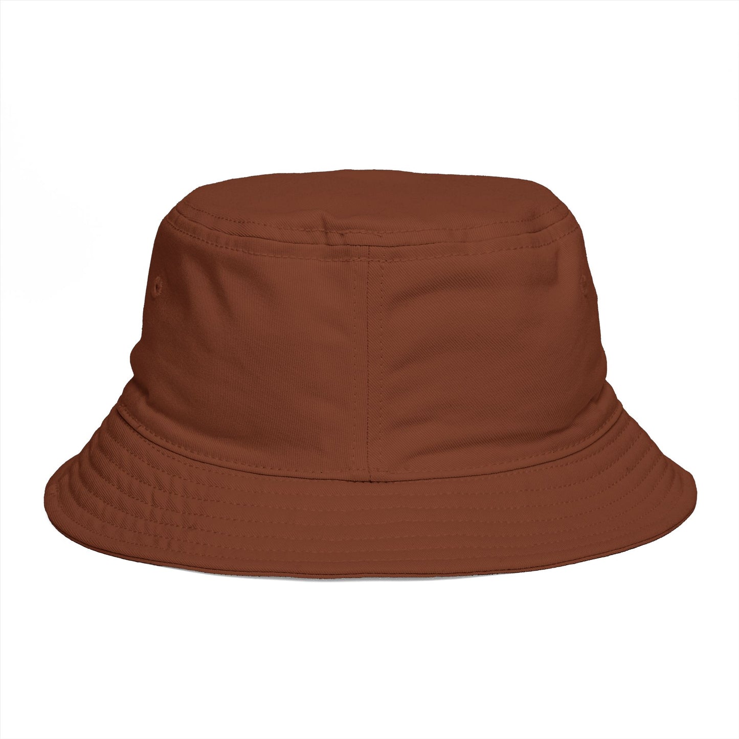 Coffee Brand Brown Bucket Hat — "Fresh Roasted Coffee Delivered to Your Door"