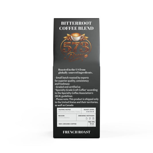 Bitterroot Coffee Blend (Dark French Roast)