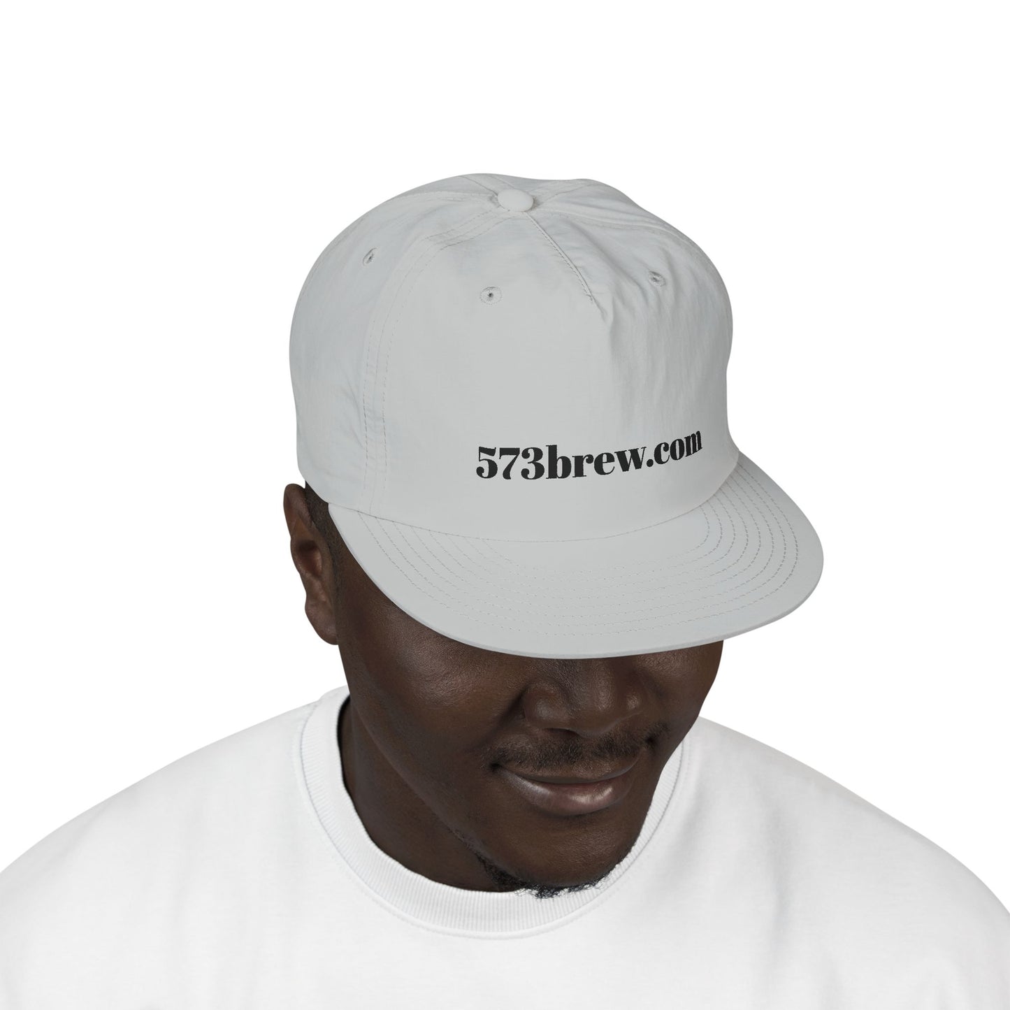 573brew.com Surf Cap – Minimalist Beach Hat for Surfers & Coastal Fans
