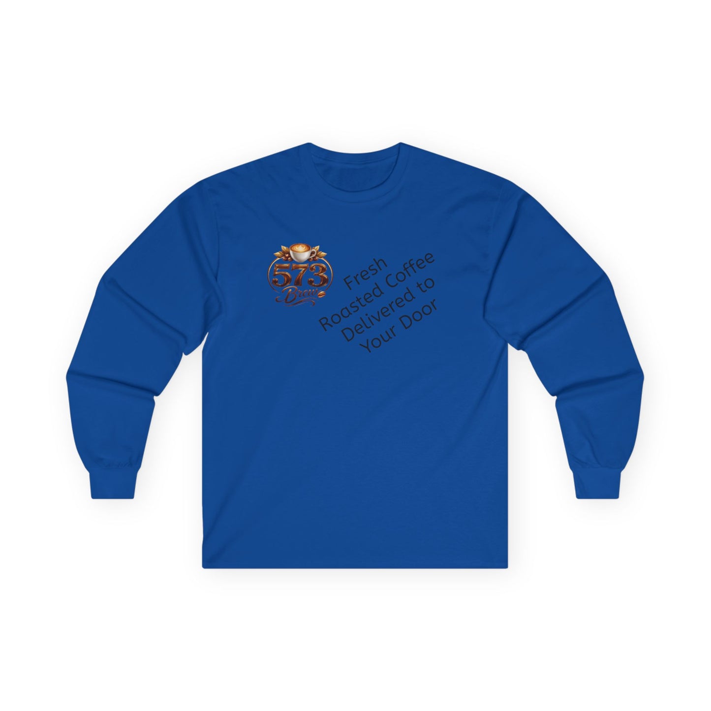 573 Brew Coffee Long Sleeve Tee — “Fresh Roasted Coffee Delivered to Your Door”