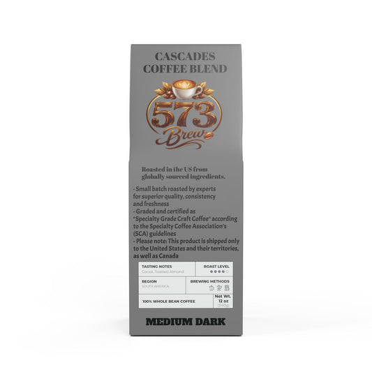 Cascades Coffee Blend (Medium-Dark Roast)