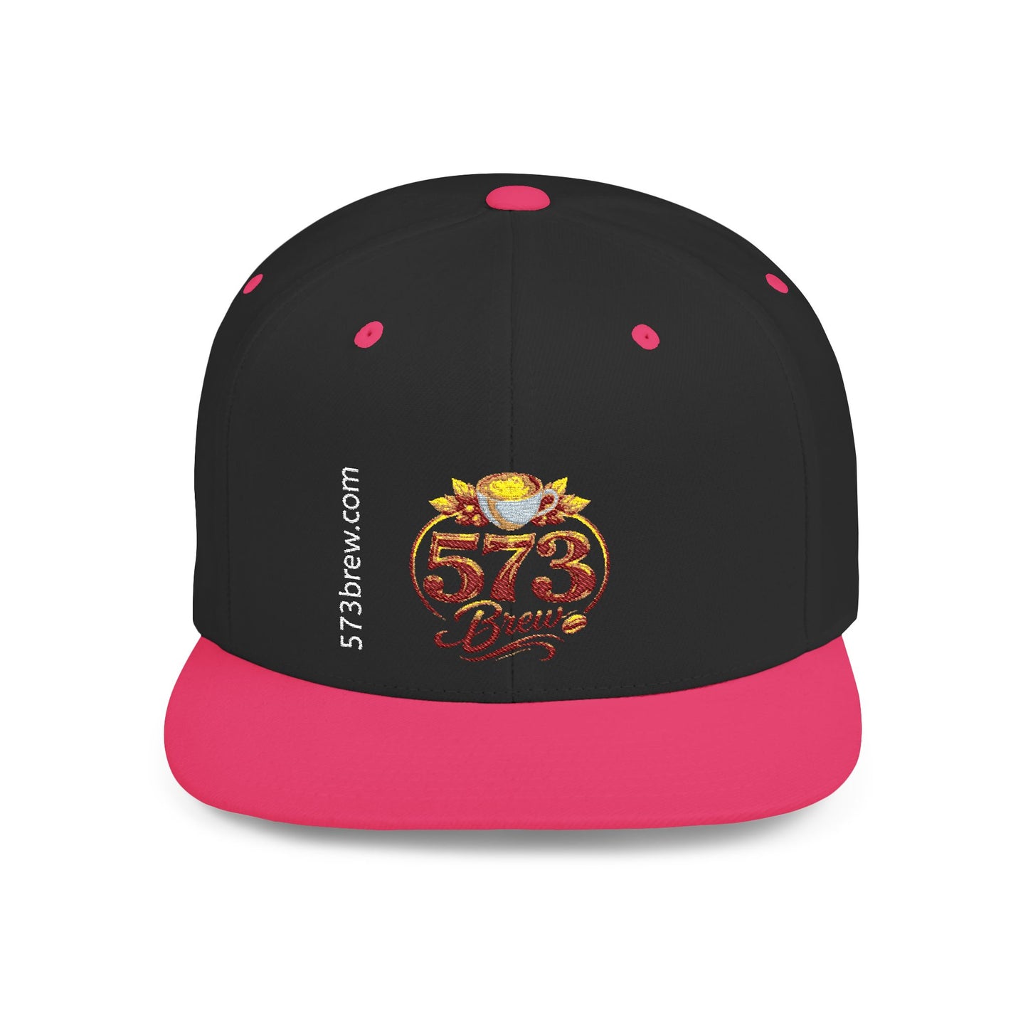 Snapback Hat – 573 Casino Logo Flat Bill Cap