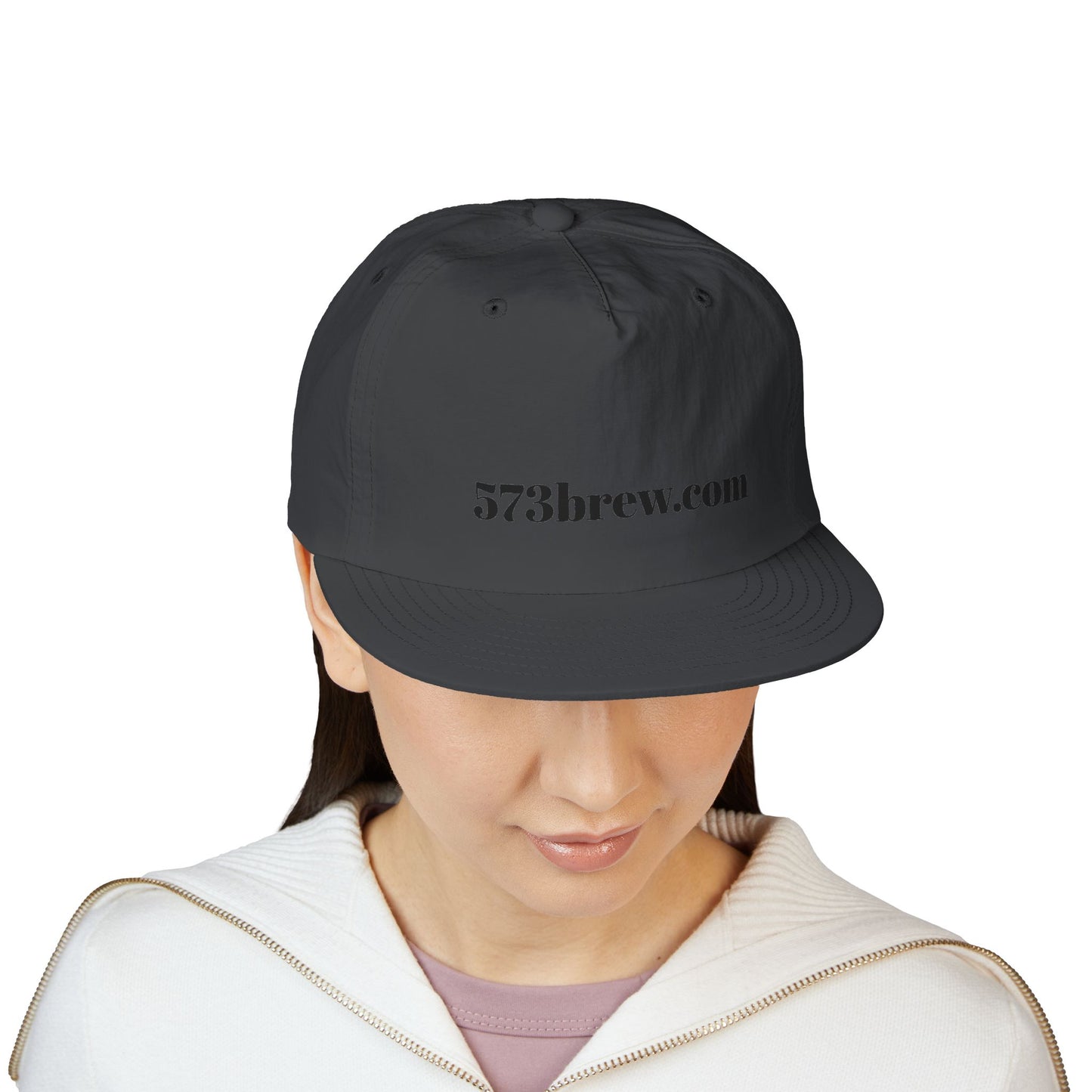573brew.com Surf Cap – Minimalist Beach Hat for Surfers & Coastal Fans
