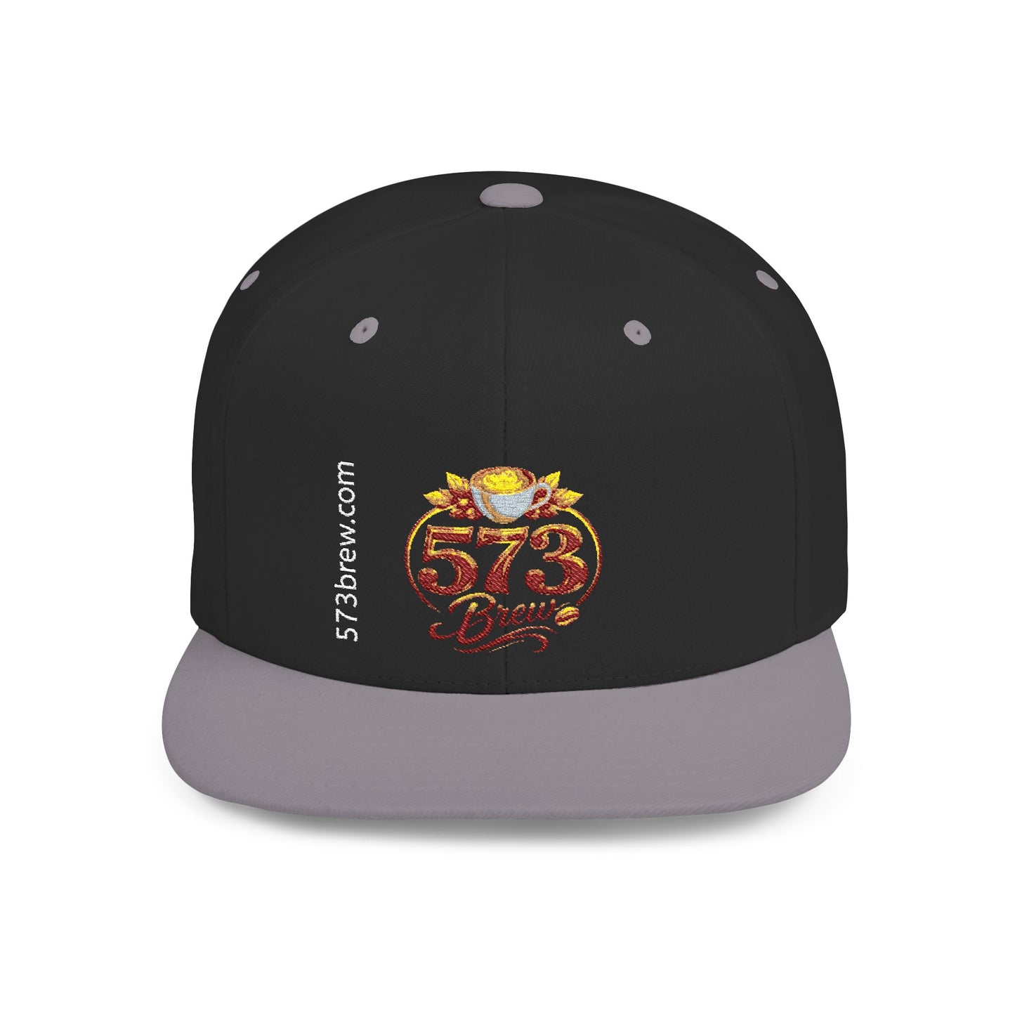 Snapback Hat – 573 Casino Logo Flat Bill Cap