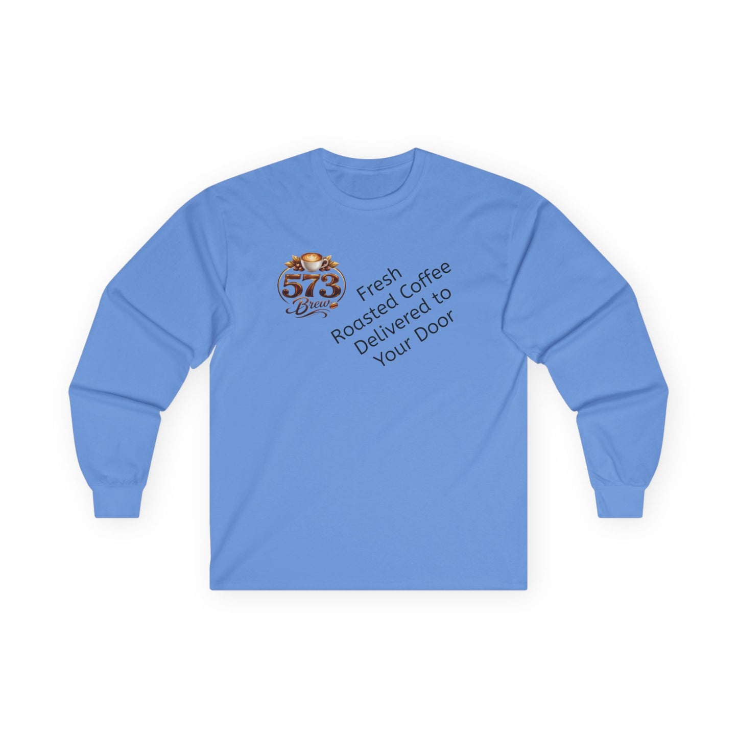 573 Brew Coffee Long Sleeve Tee — “Fresh Roasted Coffee Delivered to Your Door”