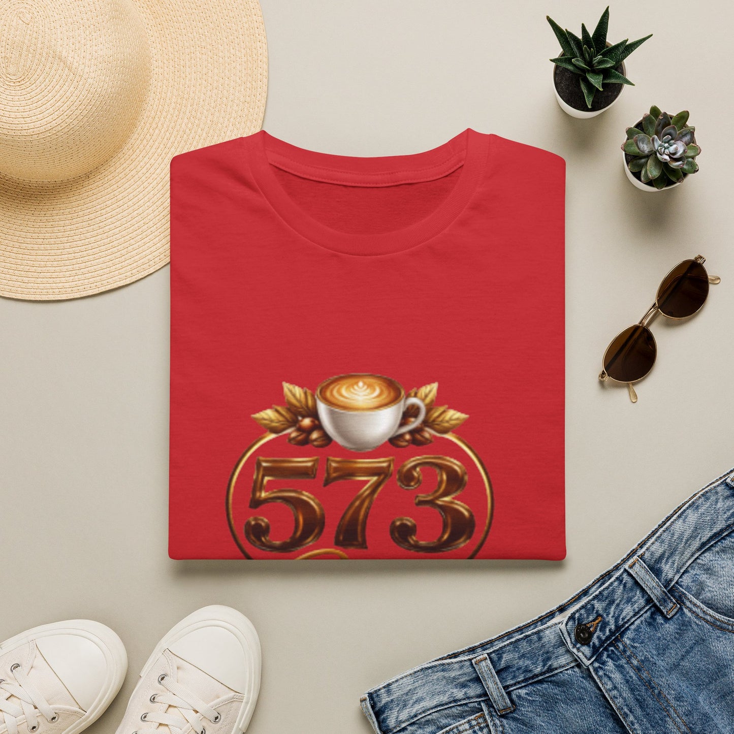 573 Brew Coffee T-Shirt — Logo Tee for Coffee Lovers