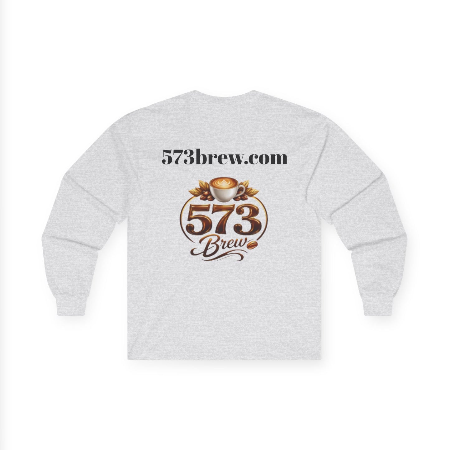 573 Brew Coffee Long Sleeve Tee — “Fresh Roasted Coffee Delivered to Your Door”