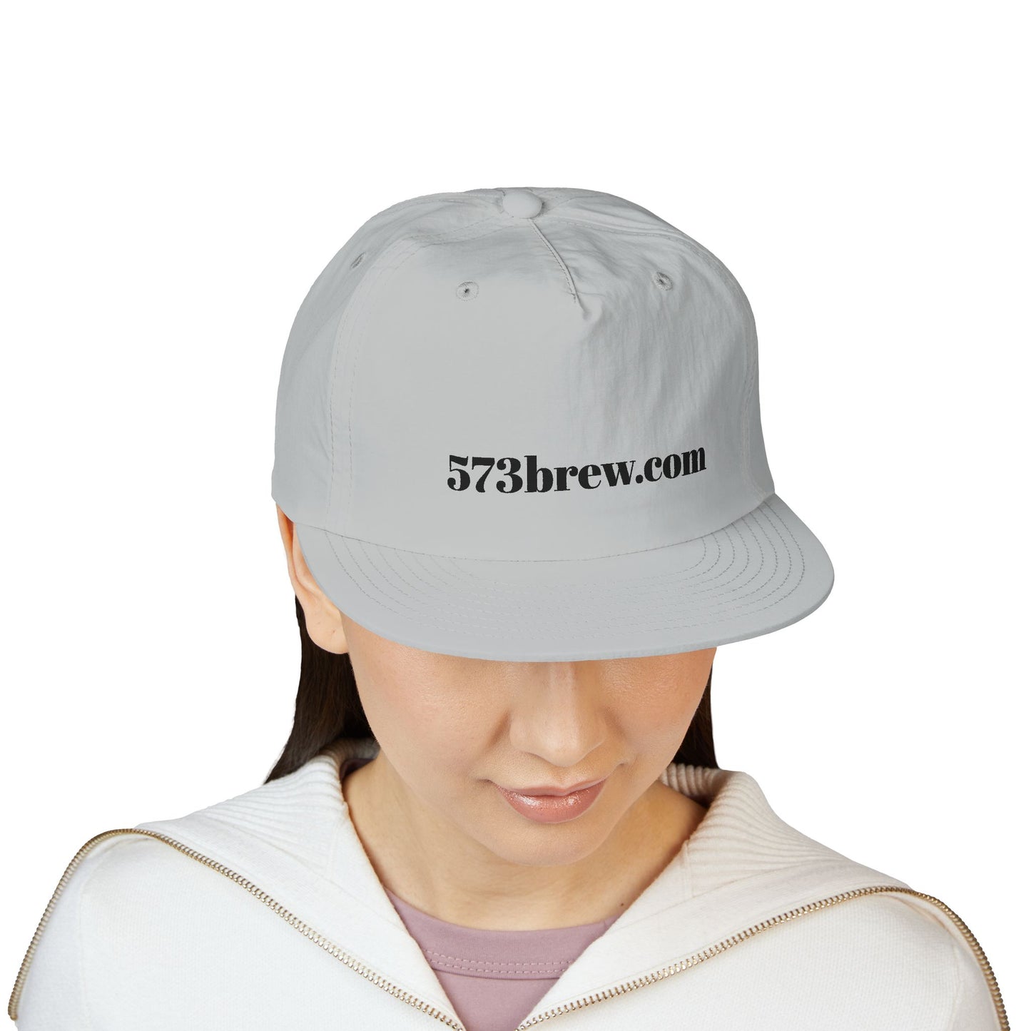 573brew.com Surf Cap – Minimalist Beach Hat for Surfers & Coastal Fans