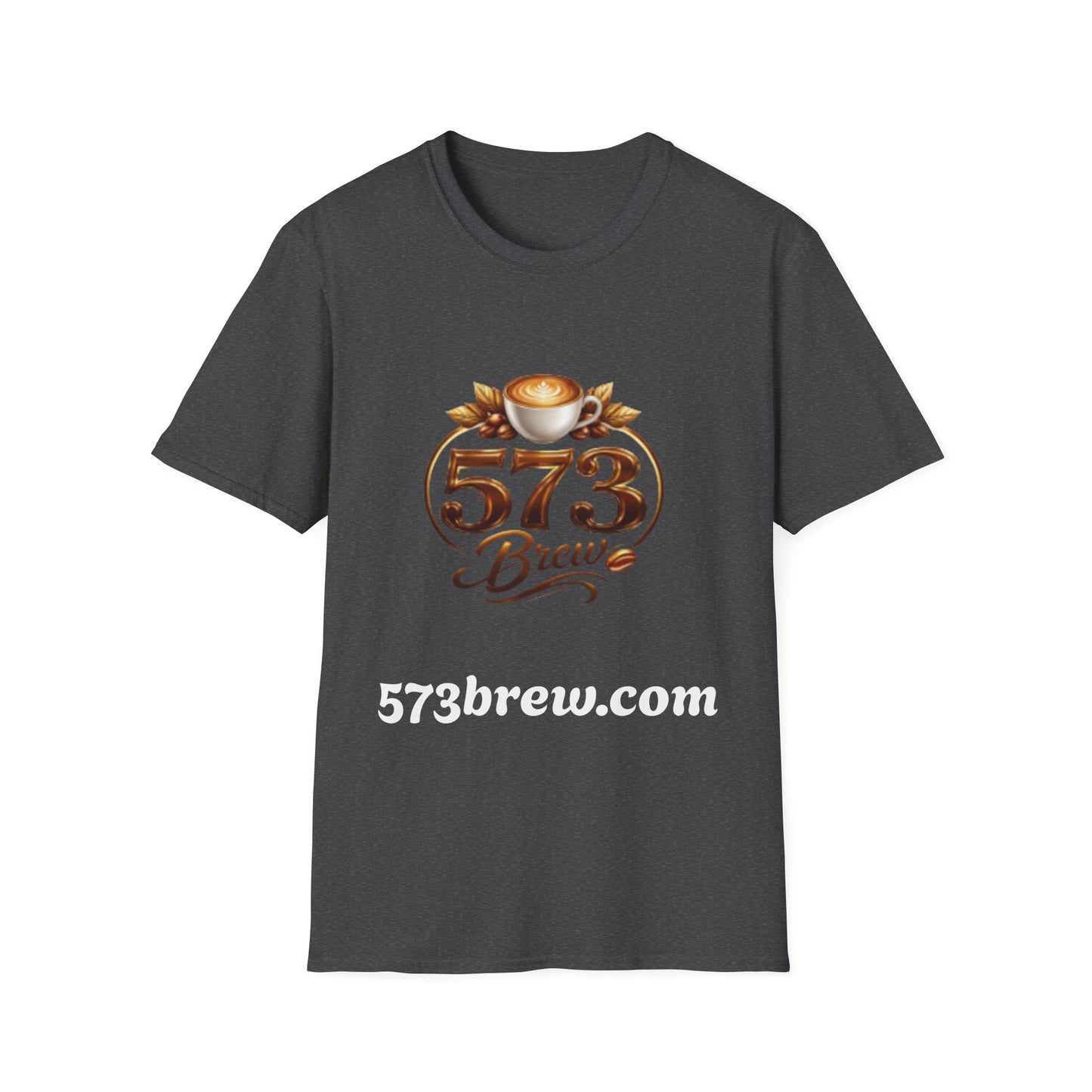 573 Brew Coffee T-Shirt — Logo Tee for Coffee Lovers