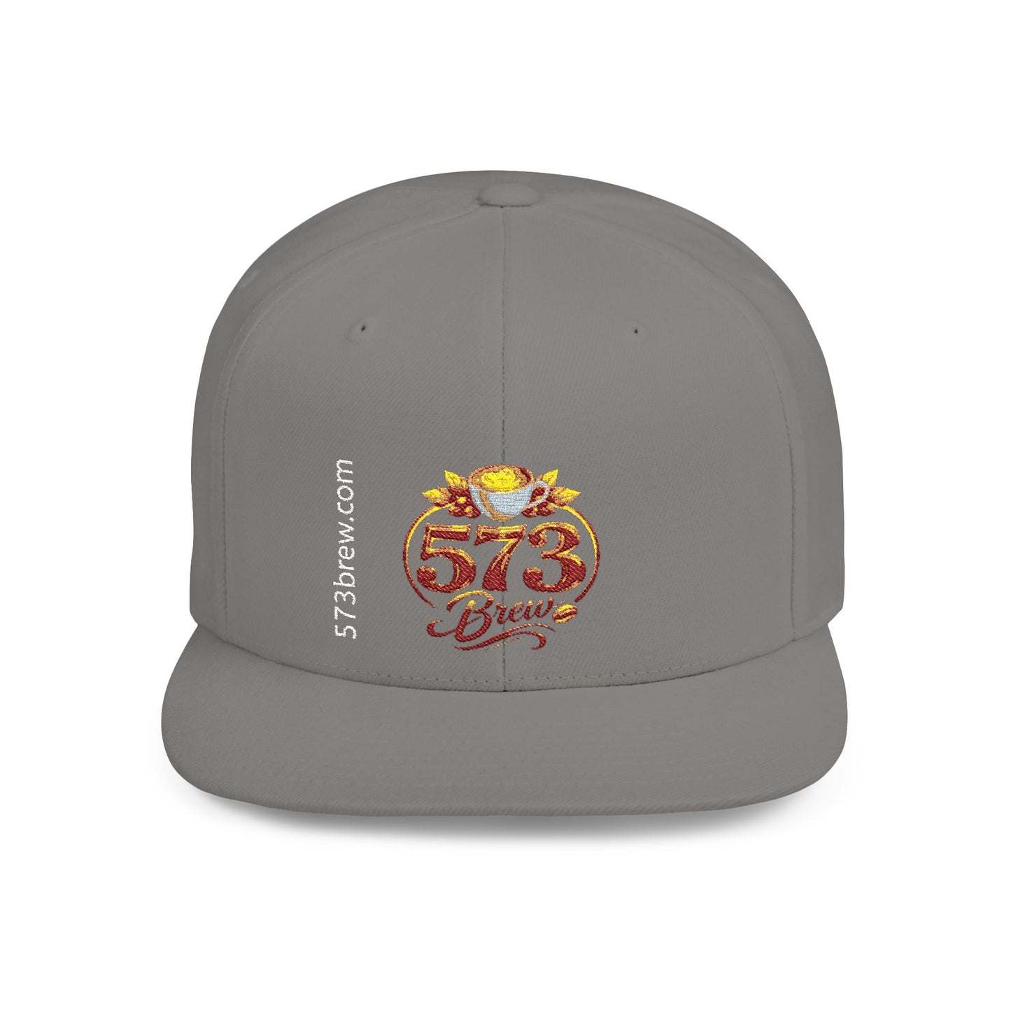 Snapback Hat – 573 Casino Logo Flat Bill Cap
