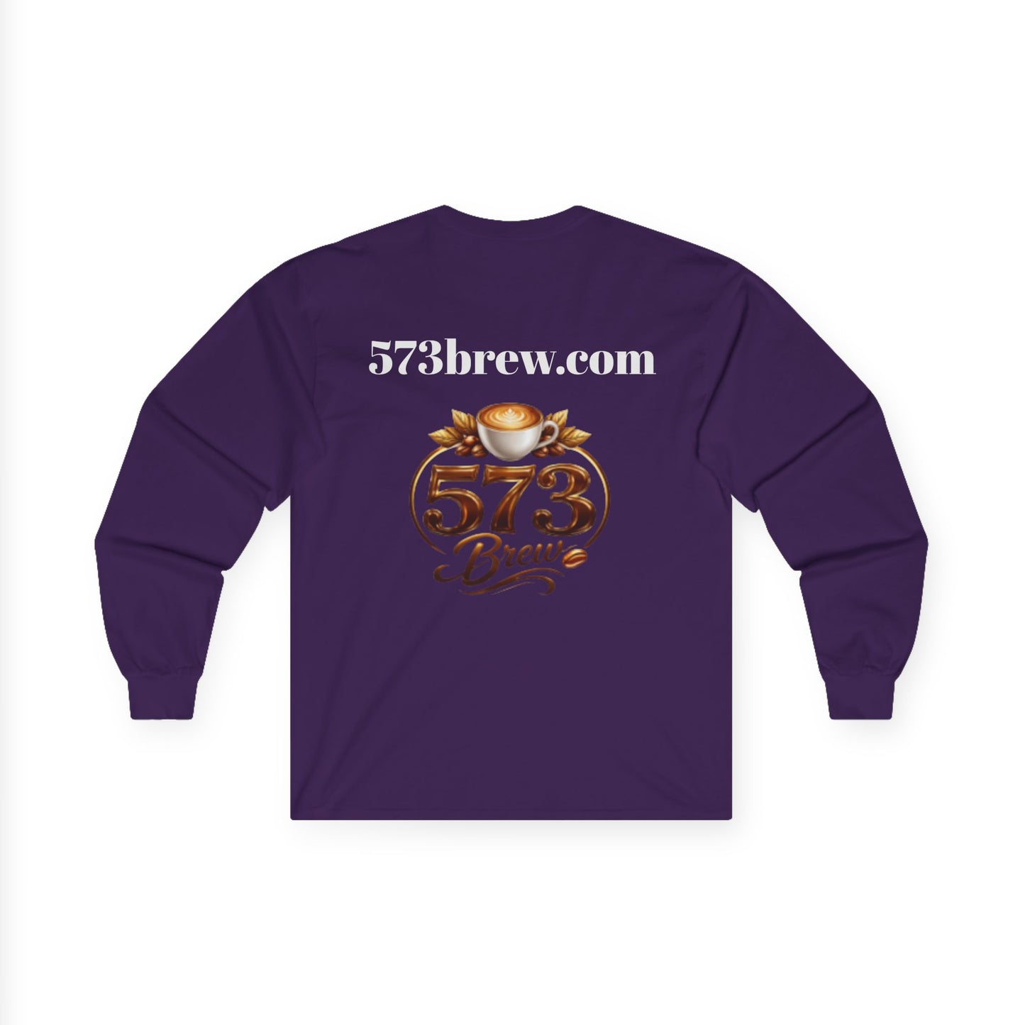 573 Brew Coffee Long Sleeve Tee — “Fresh Roasted Coffee Delivered to Your Door”