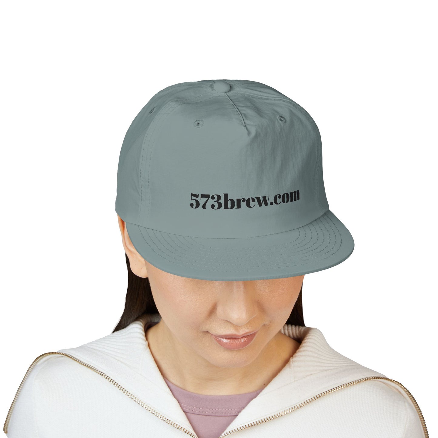 573brew.com Surf Cap – Minimalist Beach Hat for Surfers & Coastal Fans