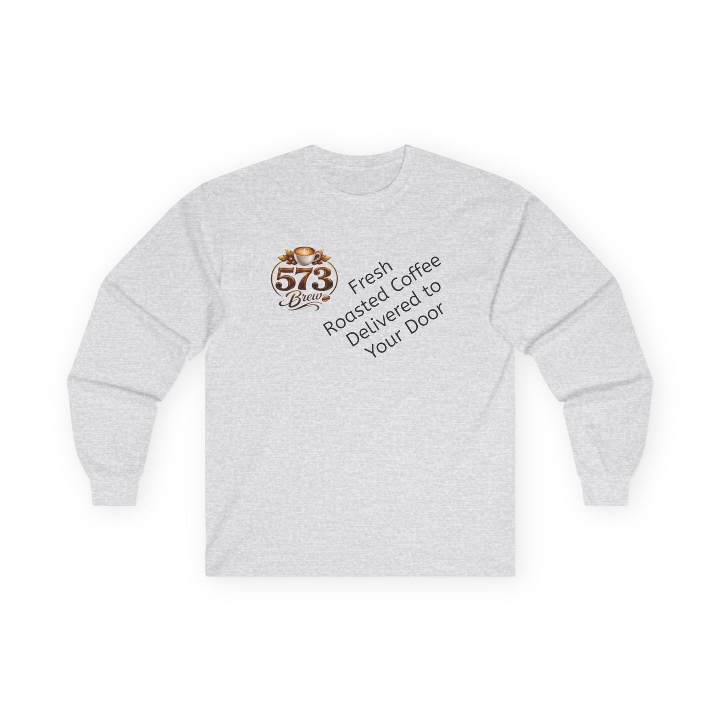 573 Brew Coffee Long Sleeve Tee — “Fresh Roasted Coffee Delivered to Your Door”
