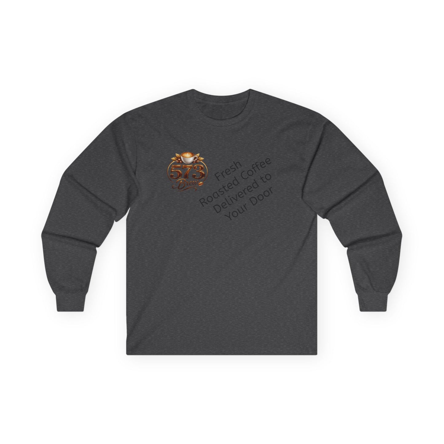 573 Brew Coffee Long Sleeve Tee — “Fresh Roasted Coffee Delivered to Your Door”