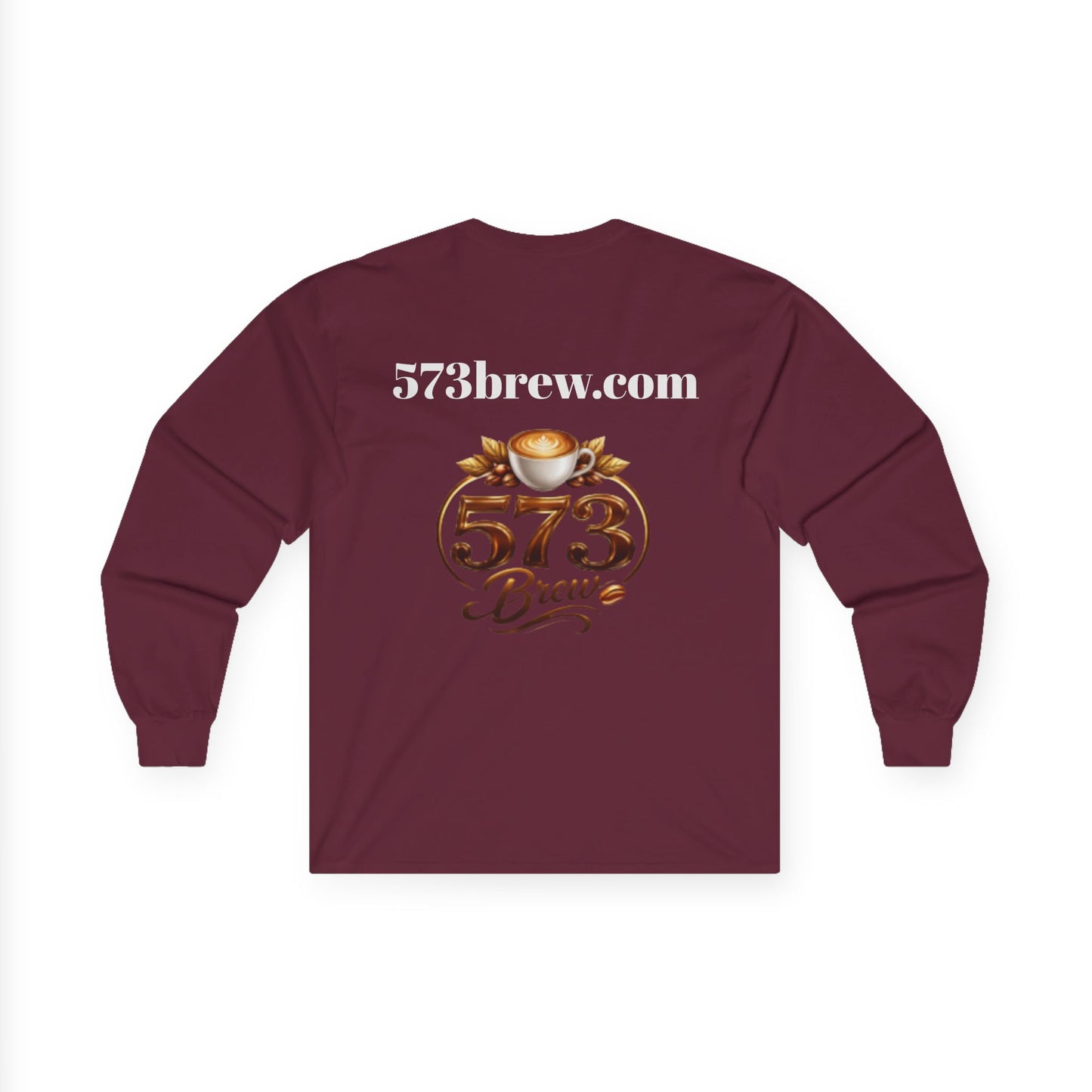 573 Brew Coffee Long Sleeve Tee — “Fresh Roasted Coffee Delivered to Your Door”