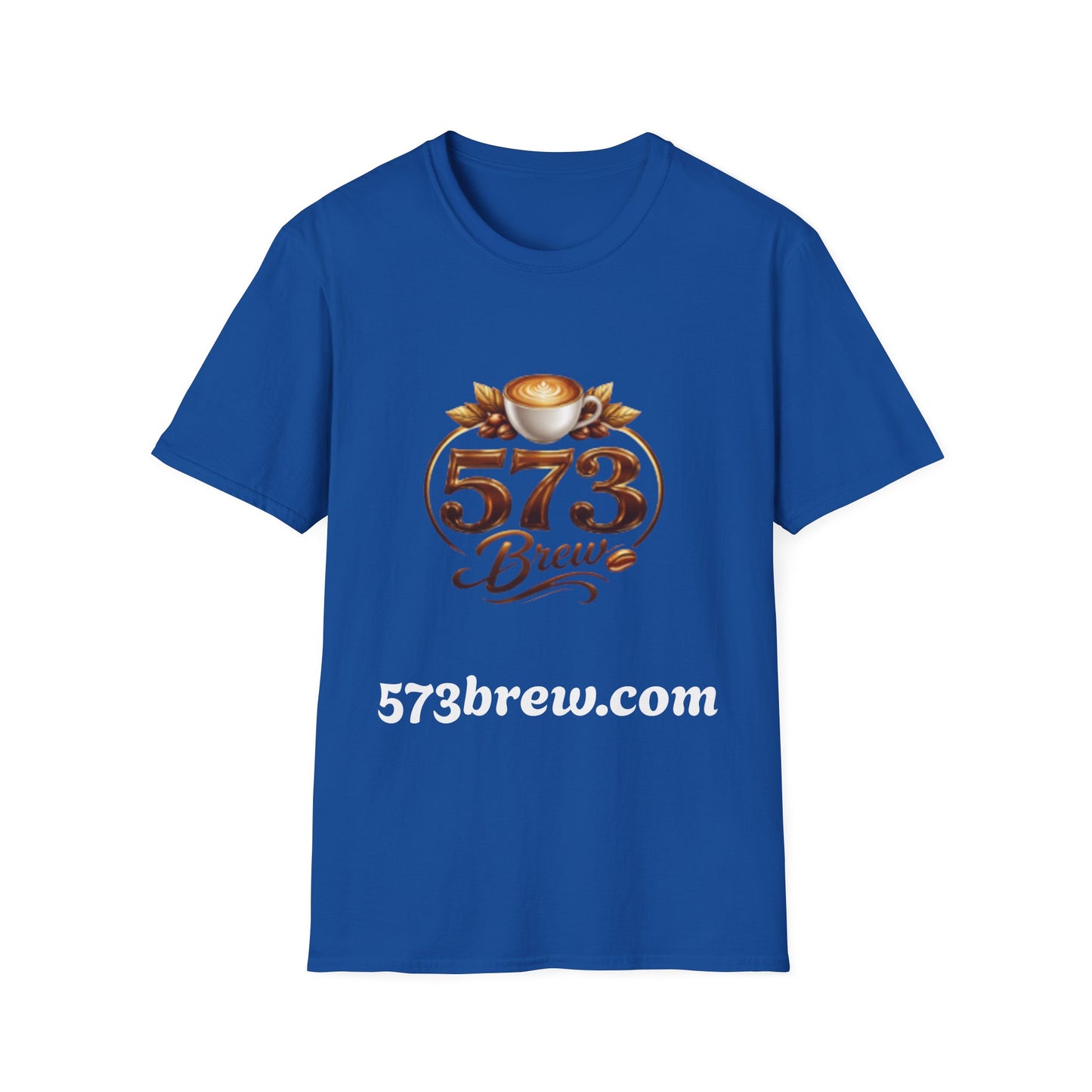 573 Brew Coffee T-Shirt — Logo Tee for Coffee Lovers