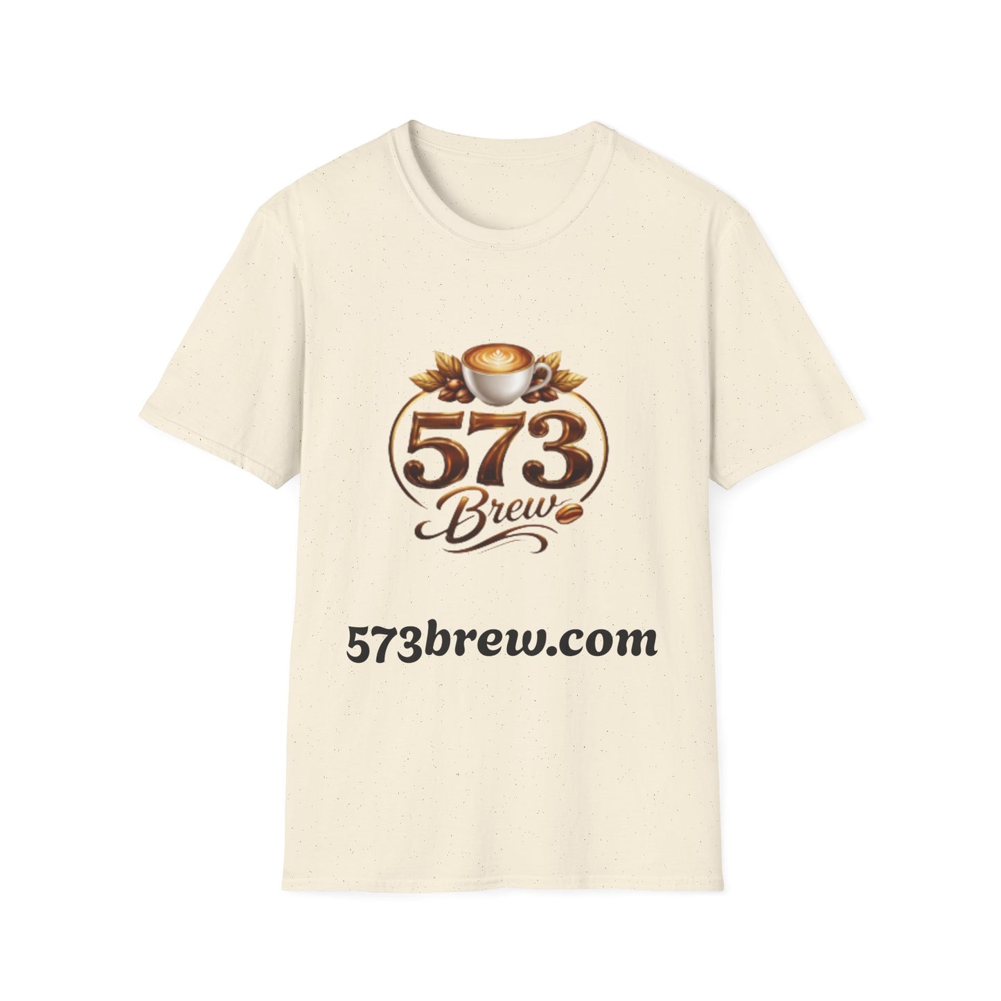 573 Brew Coffee T-Shirt — Logo Tee for Coffee Lovers
