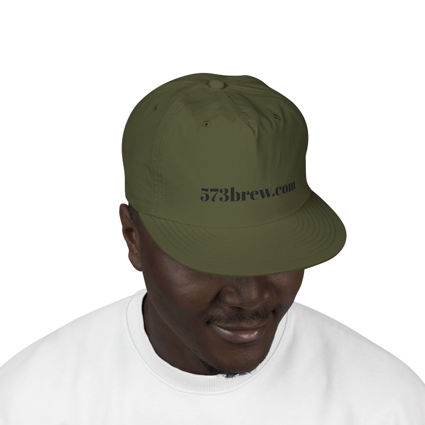 573brew.com Surf Cap – Minimalist Beach Hat for Surfers & Coastal Fans