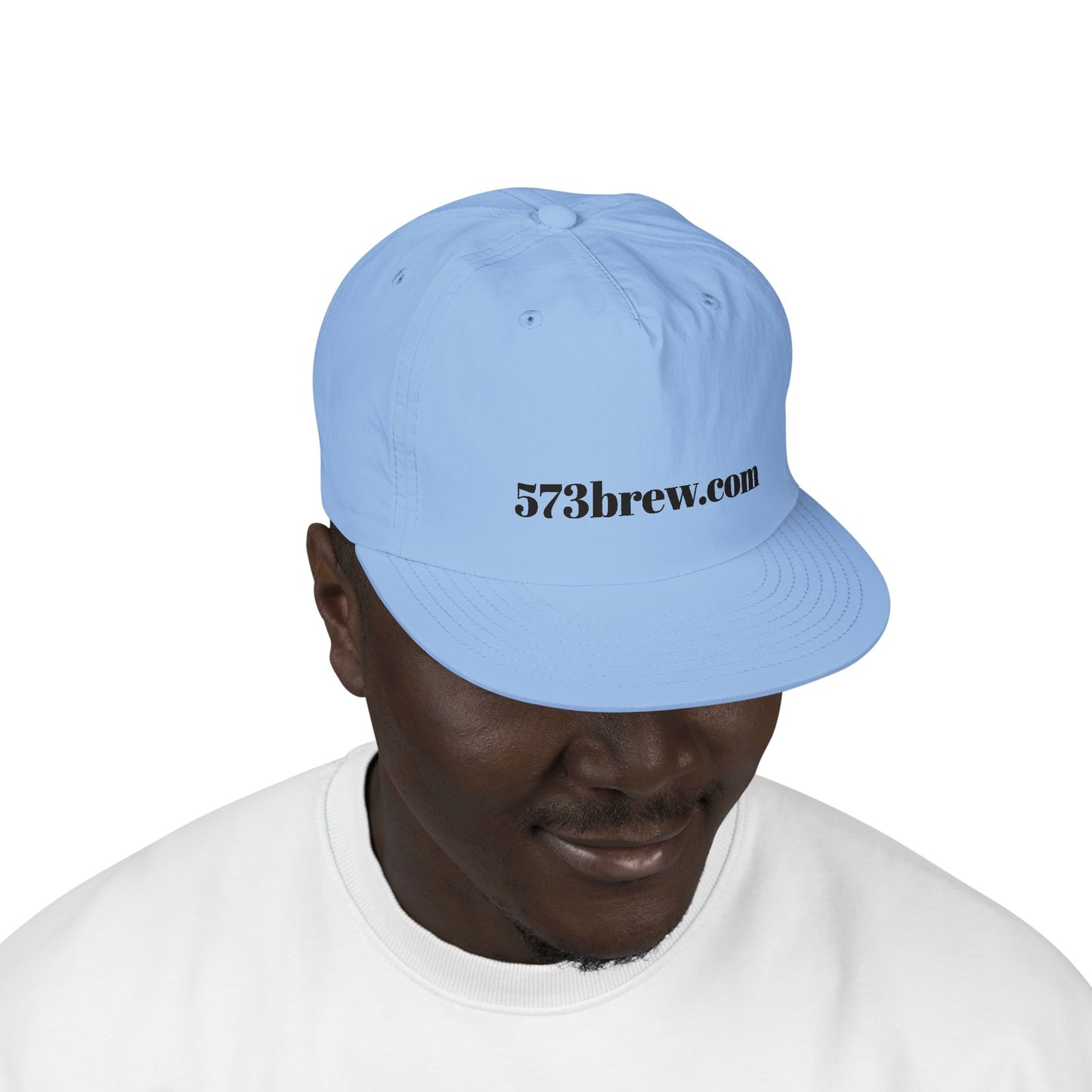 573brew.com Surf Cap – Minimalist Beach Hat for Surfers & Coastal Fans