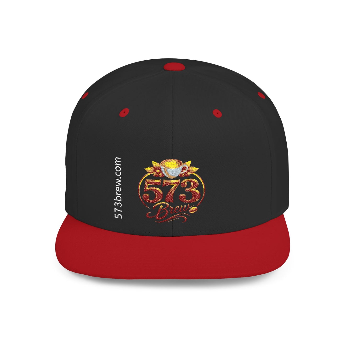 Snapback Hat – 573 Casino Logo Flat Bill Cap