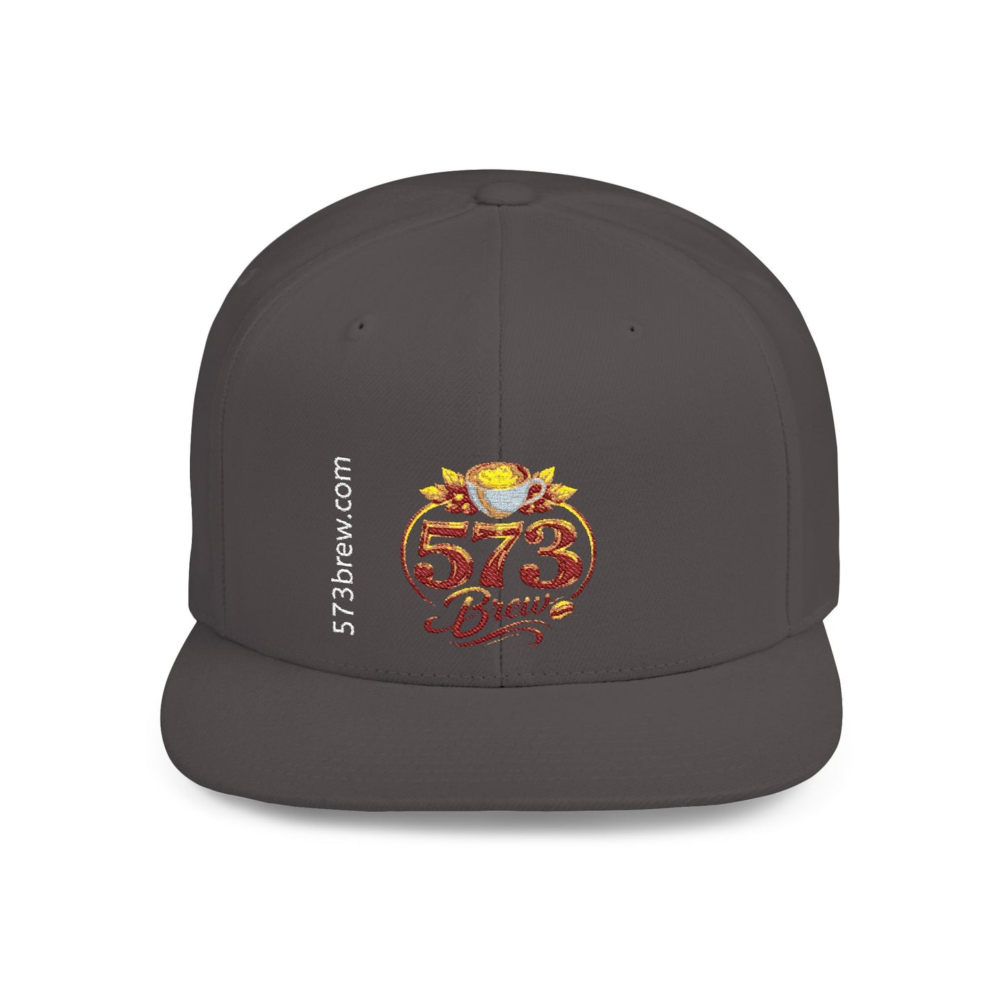 Snapback Hat – 573 Casino Logo Flat Bill Cap
