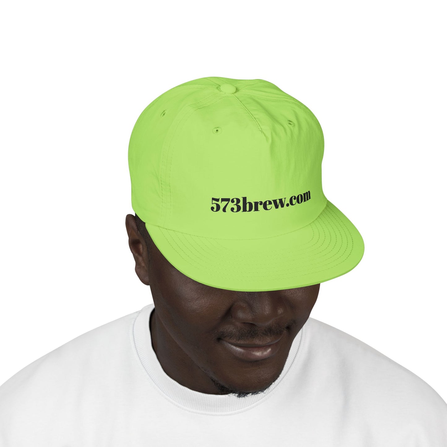 573brew.com Surf Cap – Minimalist Beach Hat for Surfers & Coastal Fans