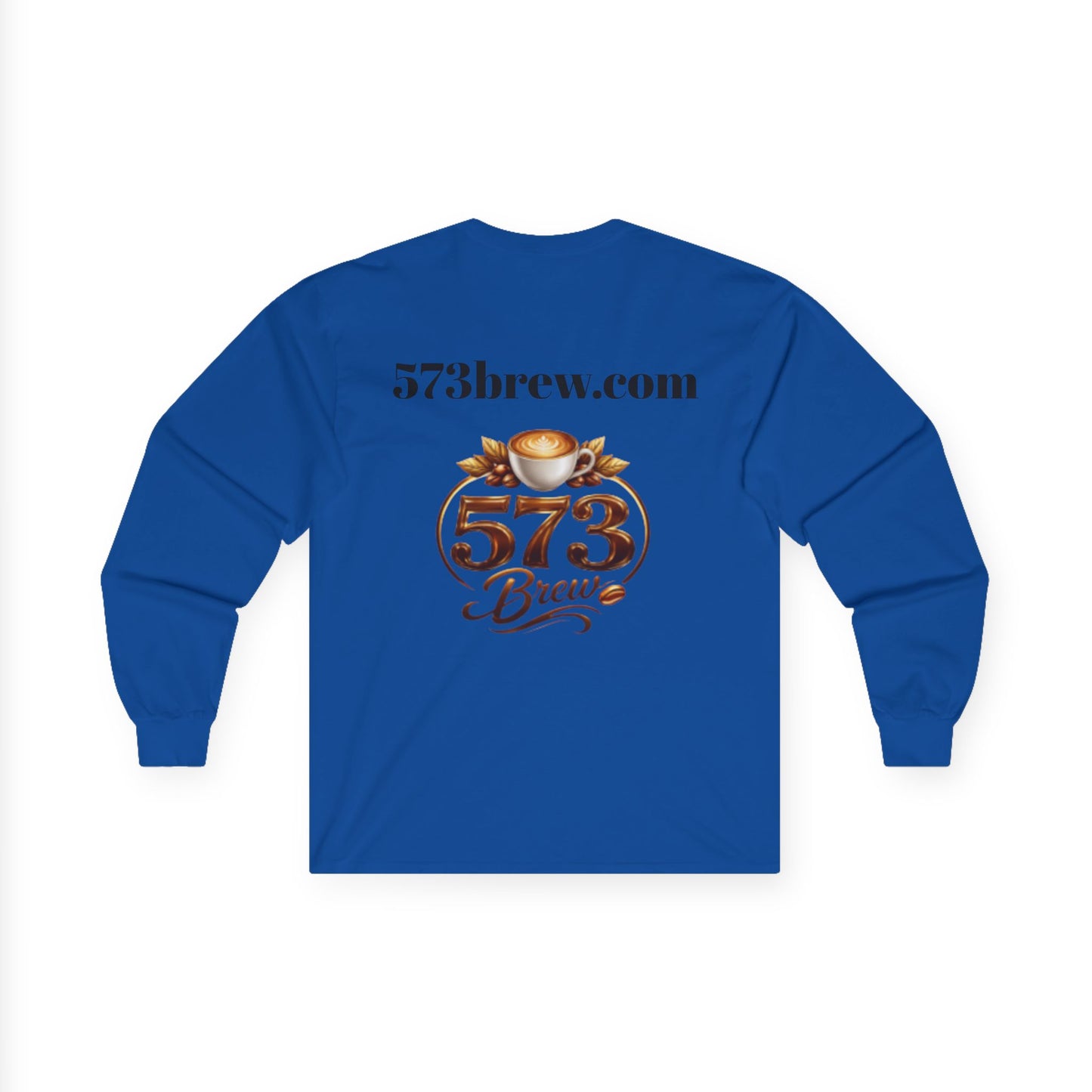 573 Brew Coffee Long Sleeve Tee — “Fresh Roasted Coffee Delivered to Your Door”
