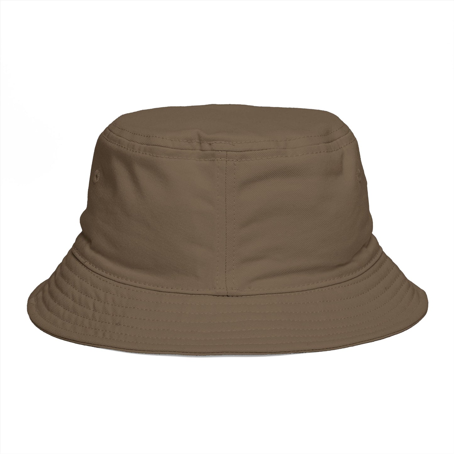 Coffee Brand Brown Bucket Hat — "Fresh Roasted Coffee Delivered to Your Door"