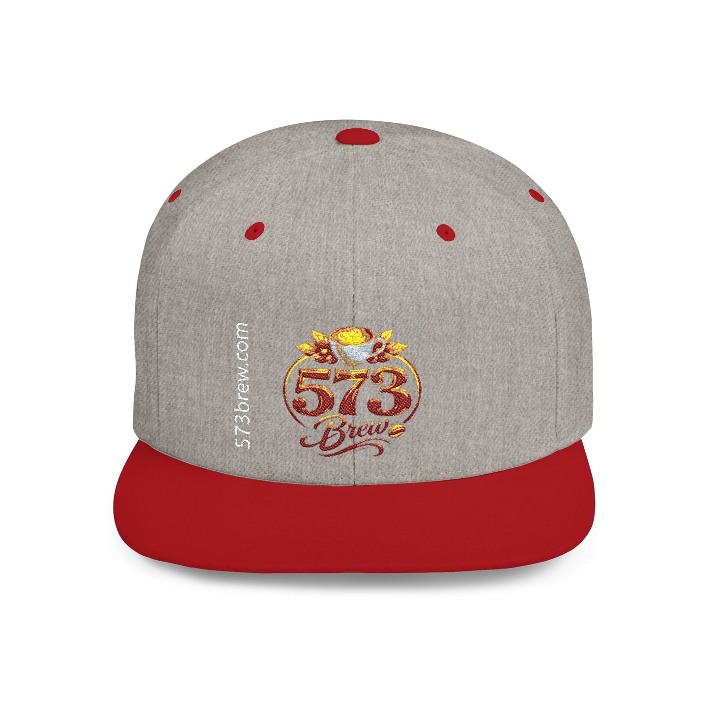 Snapback Hat – 573 Casino Logo Flat Bill Cap