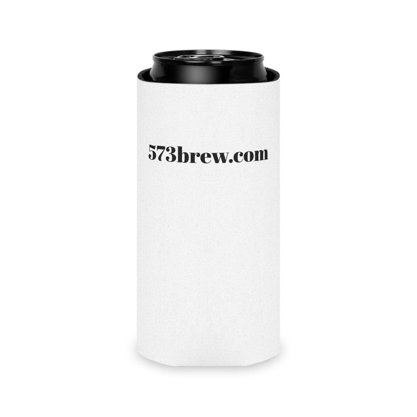 Can Cooler — 573 Brew Coffee Logo Can Cooler ("Fresh Roasted Coffee Delivered to Your Door")